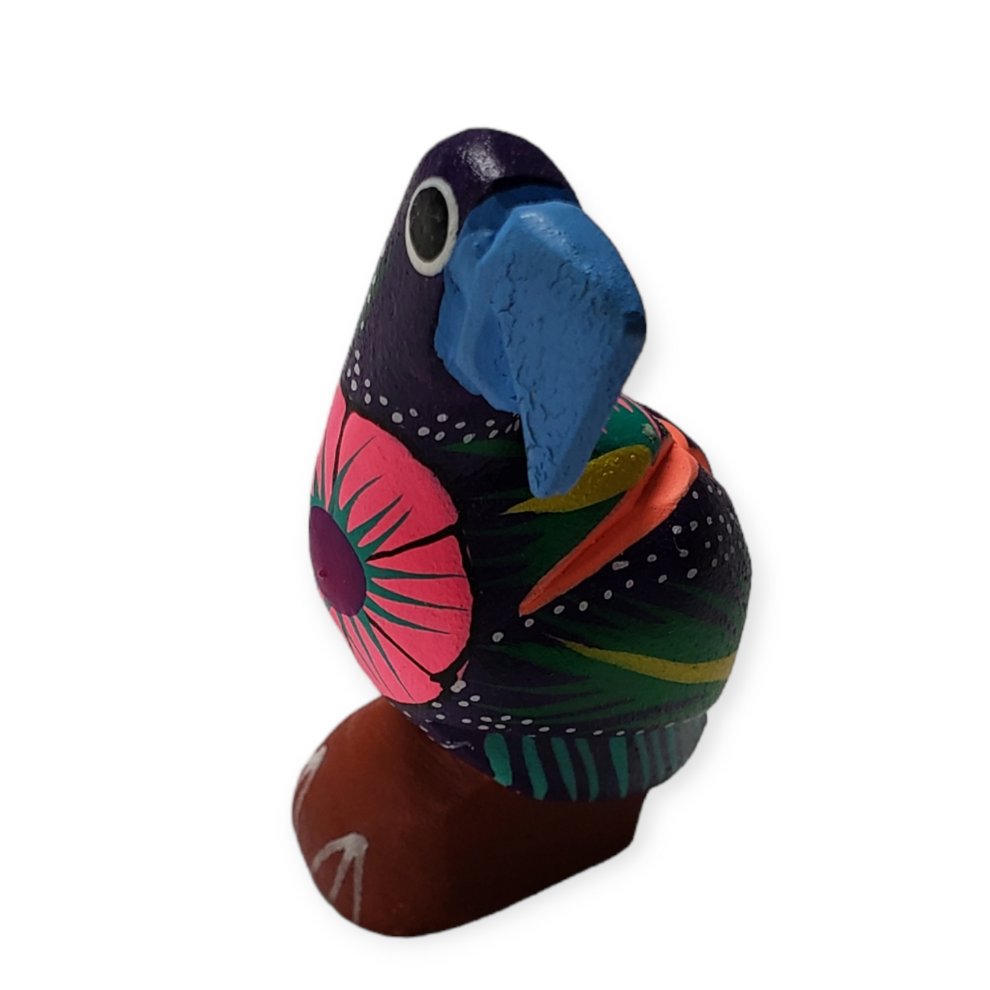 Parrot Bird Alebrije from Oaxaca