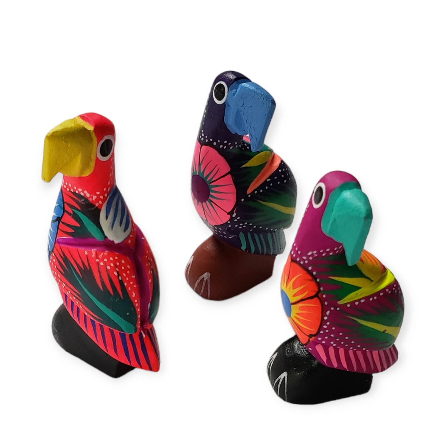 Parrot Bird Alebrije from Oaxaca