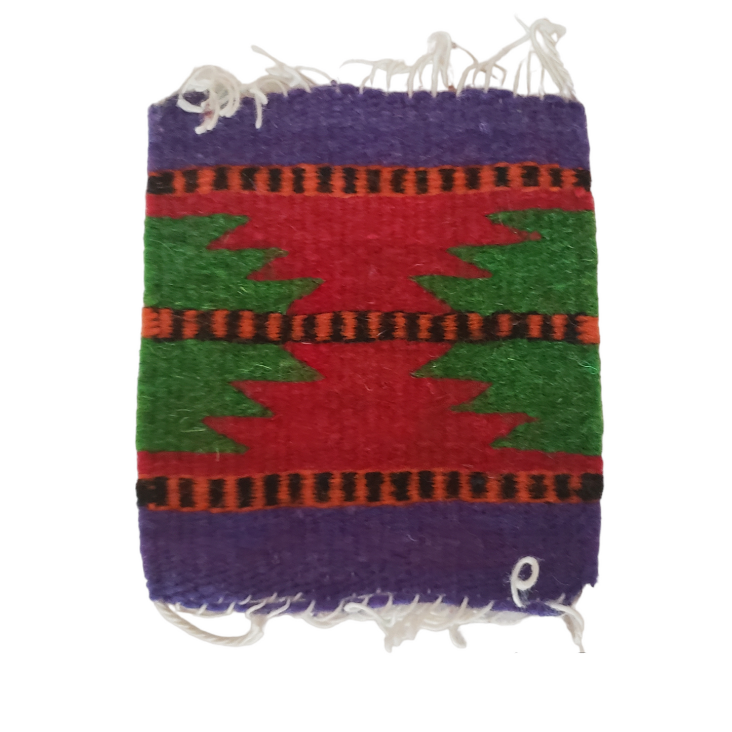 Set of two Coaster Zapotec Wool Hand Woven