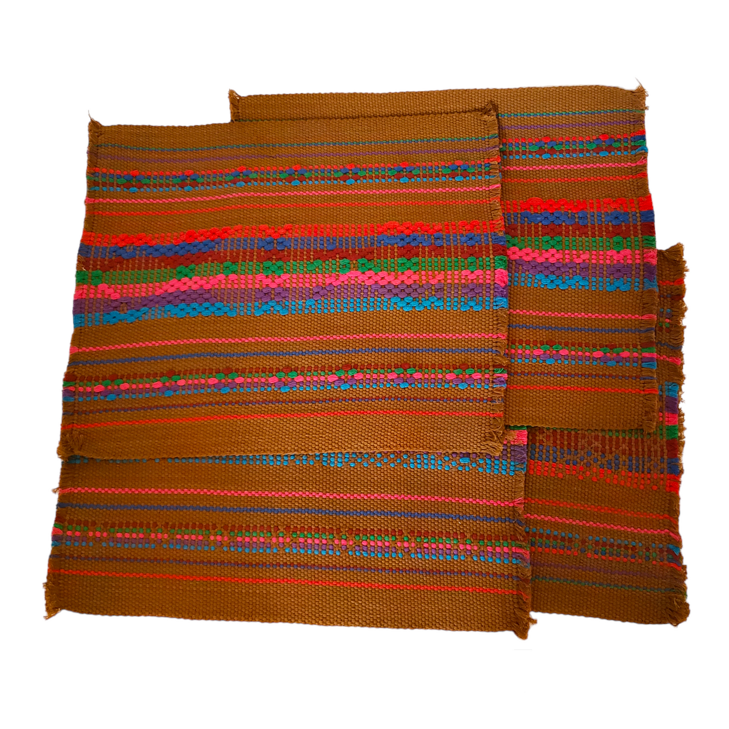 Set of 4 Woven Placemats from Oaxaca