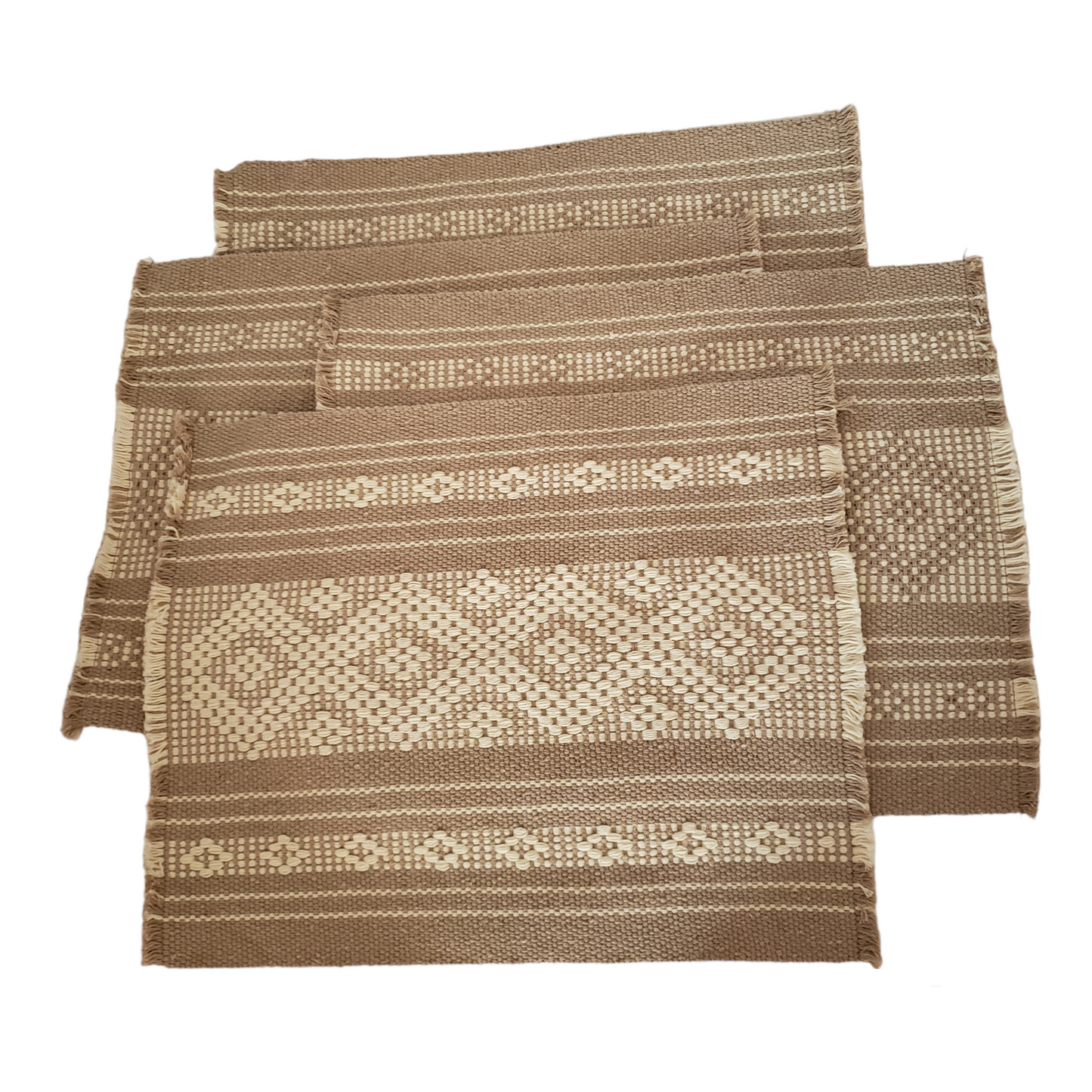 Set of 4 Woven Placemats from Oaxaca