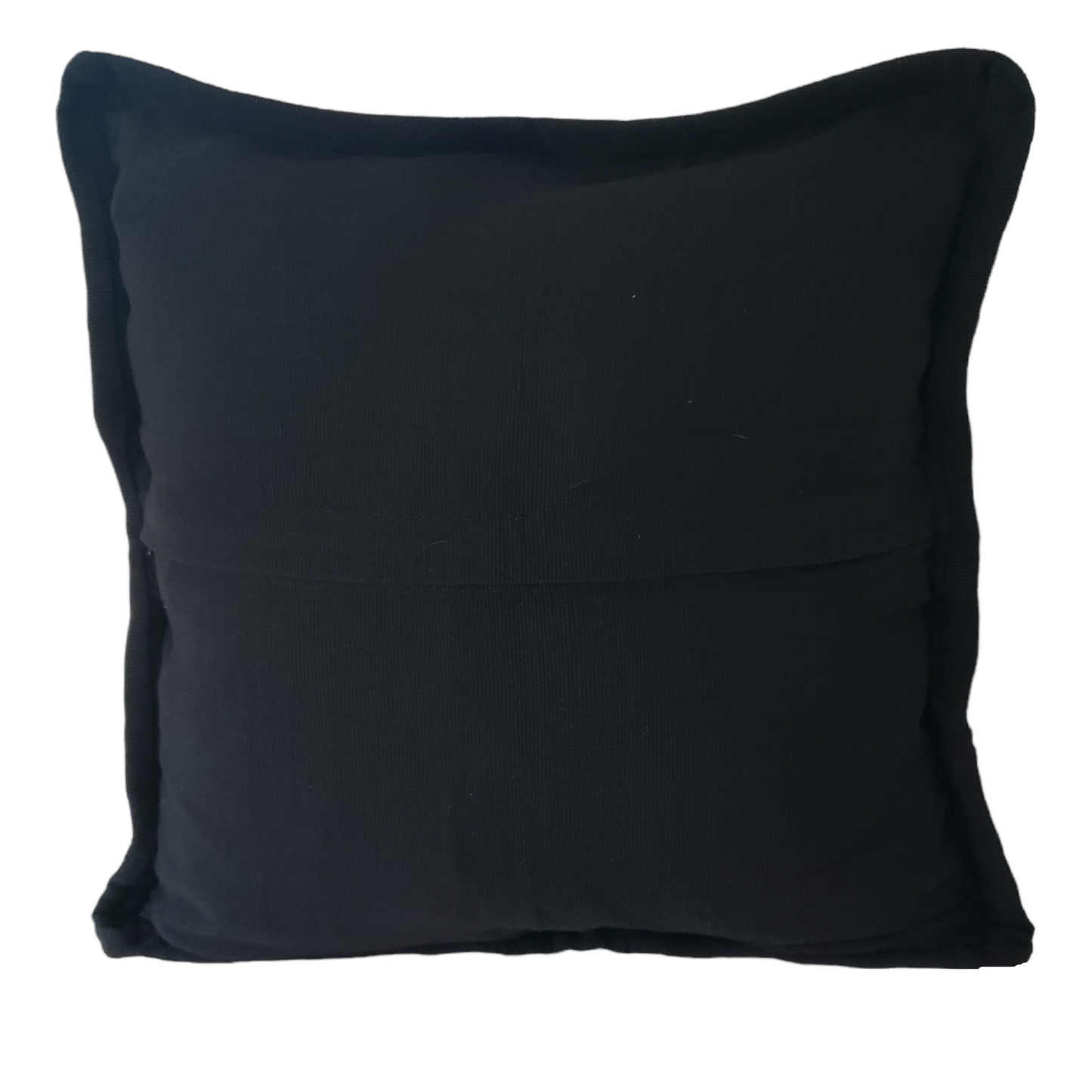 Set of 2 Mexican Pillow Covers Oaxaca Handmade Floral Embroidered Decorative Pillow Case 19"x19"