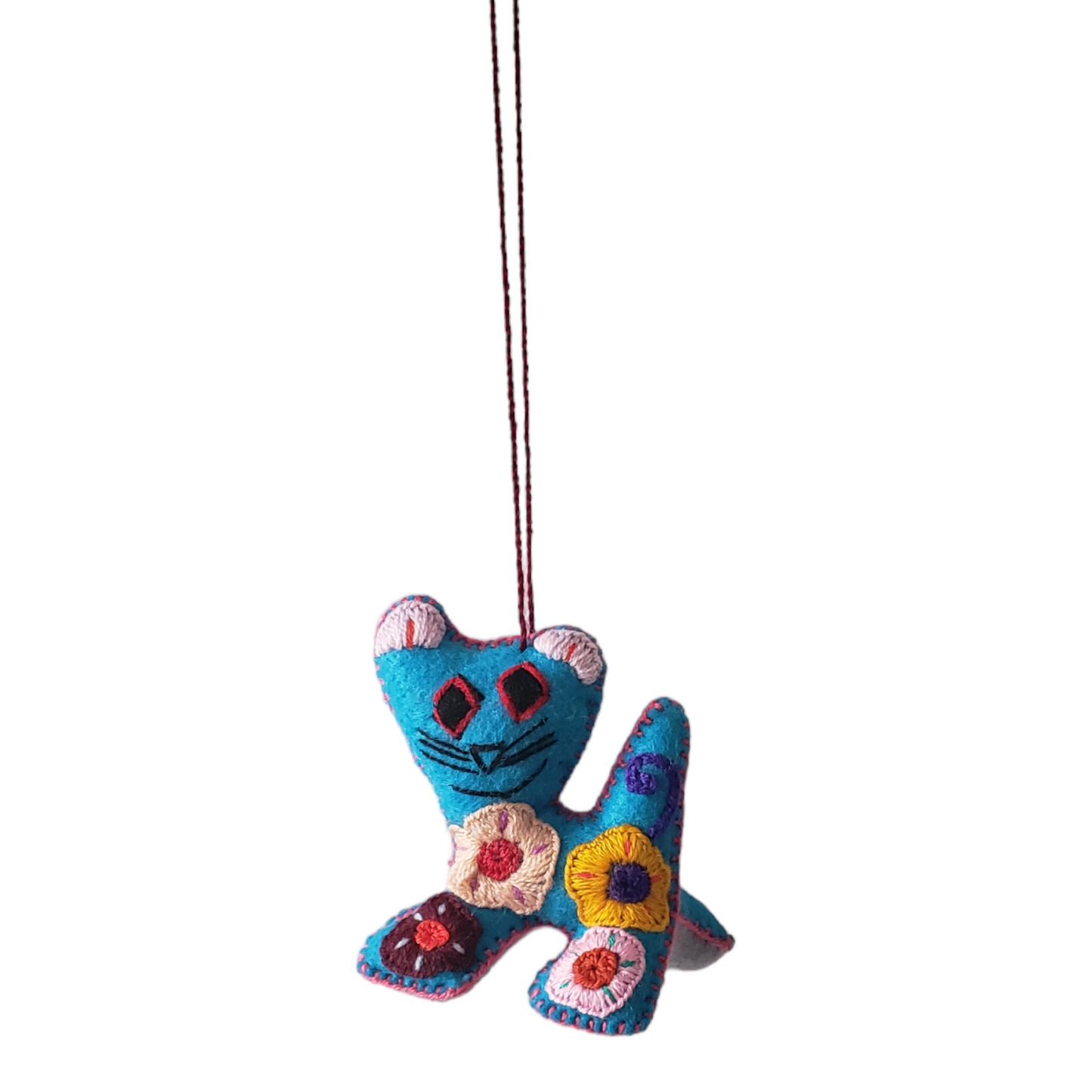 Mini Cat Animalito Ornament Chiapas Mexico