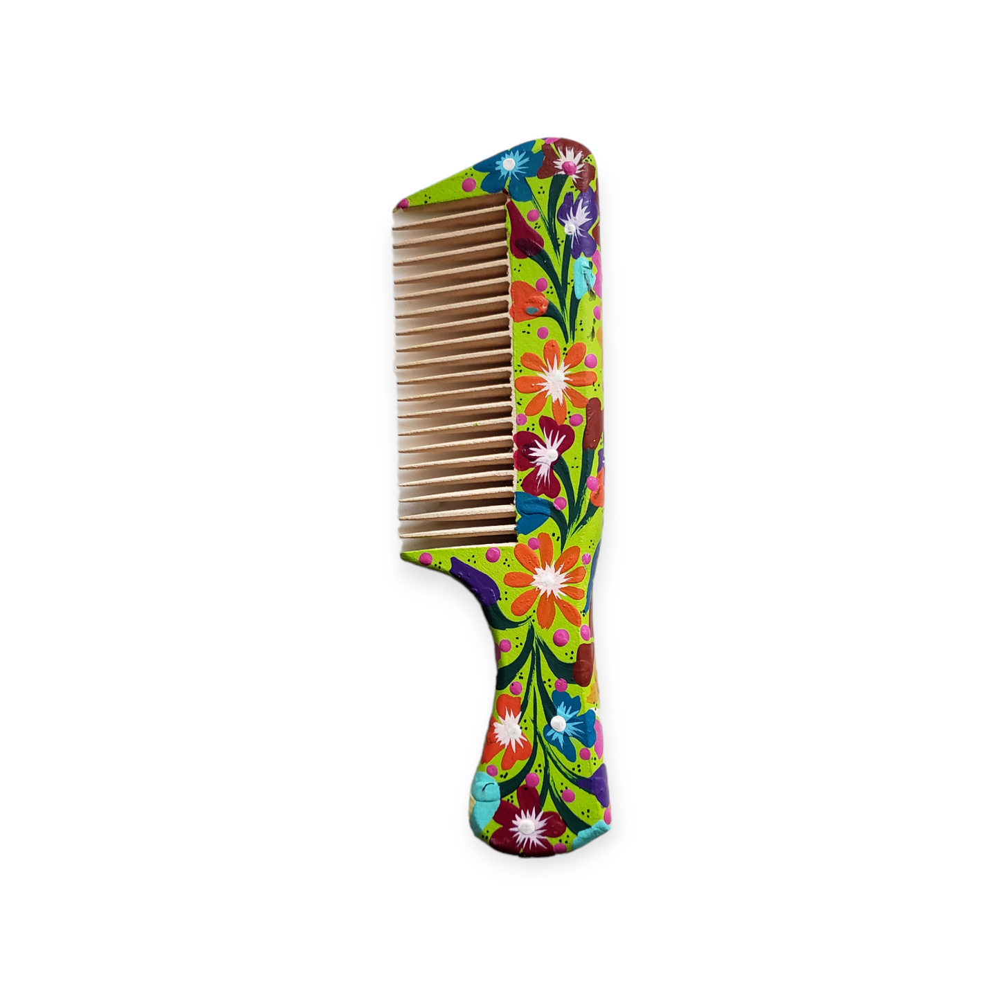 Hand-painted Wooden Mexican Comb