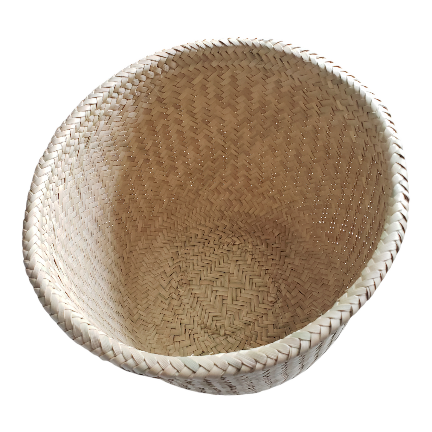 Large Round Oaxaca Palm Basket