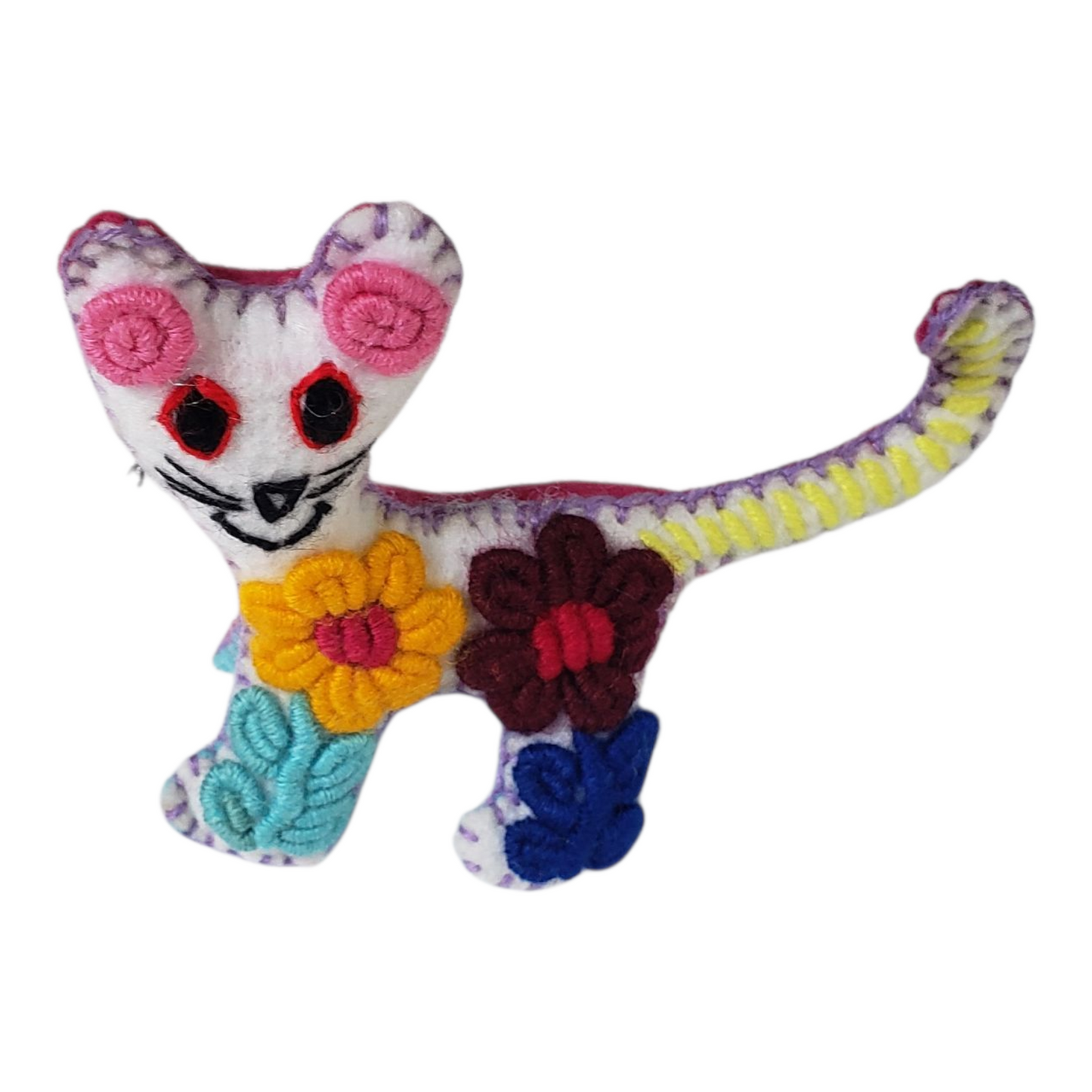 Mini Cat Animalitos Rococo Style Chiapas Mexico