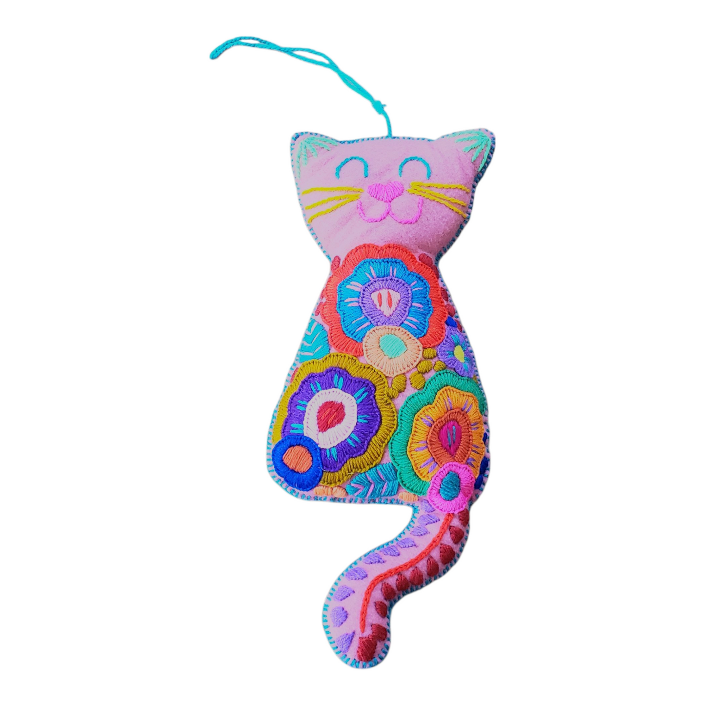 Hanging Cat Animalito from Chiapas, Mexico