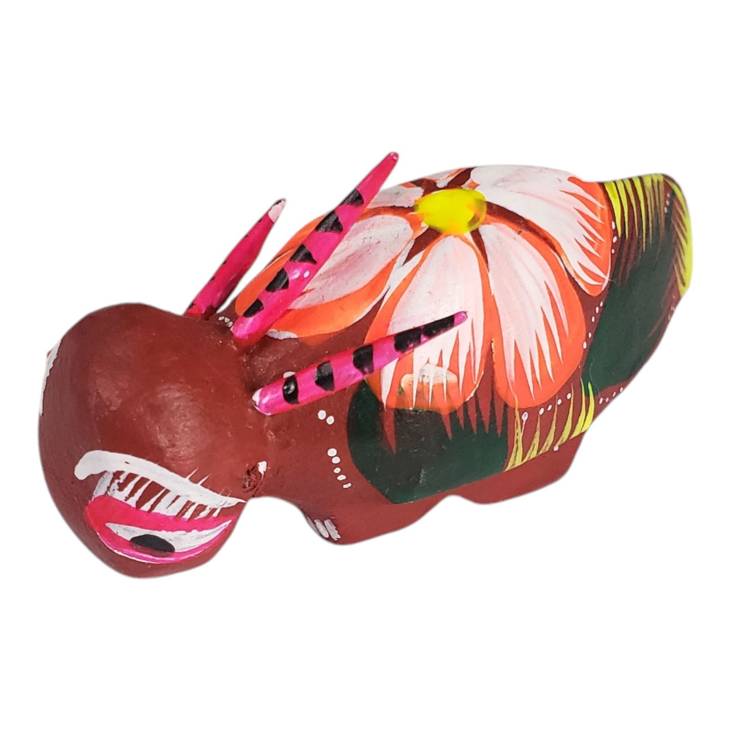 Axolotl Mini Alebrije Wood Folk Art Oaxaca Mexico