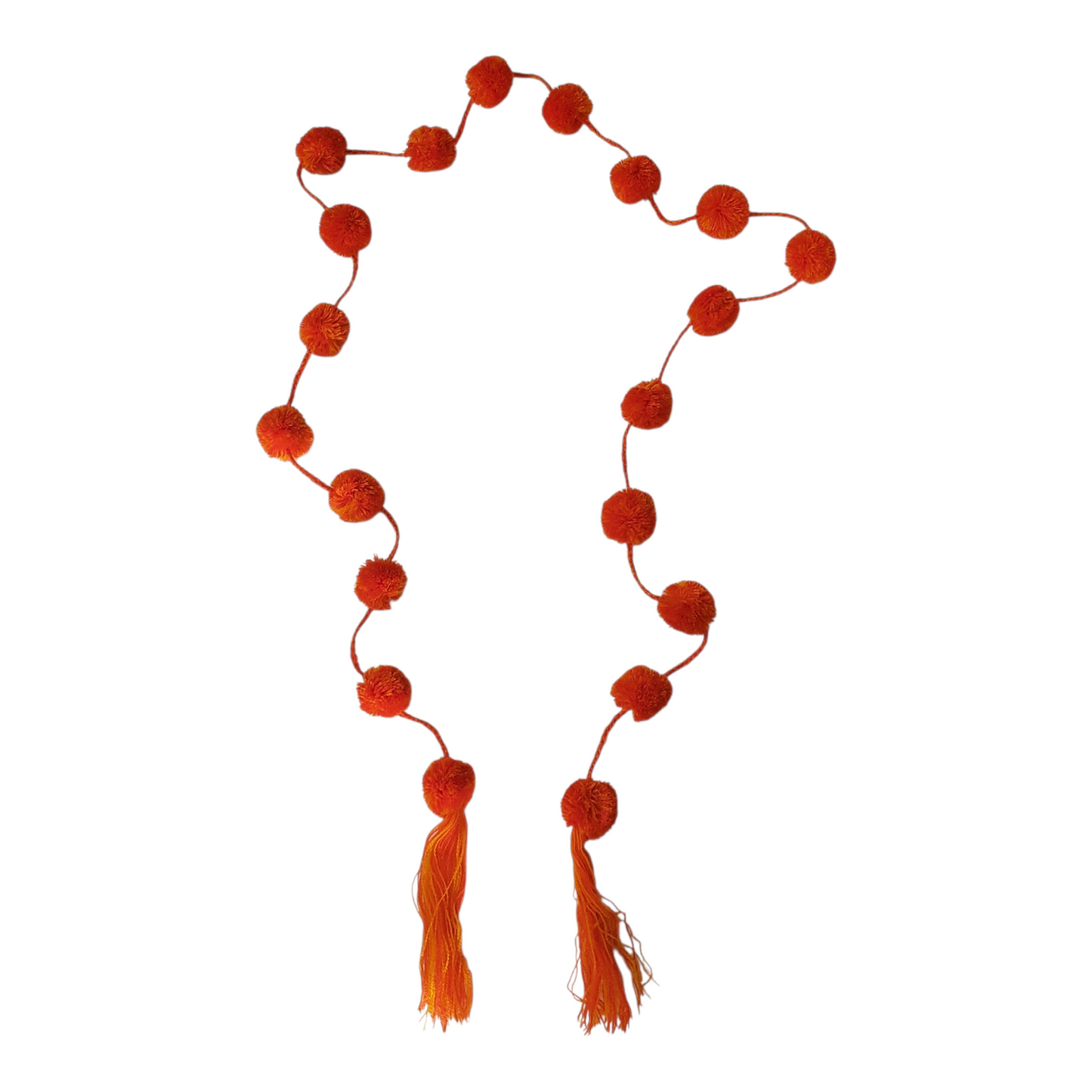 Cempasuchil Mexican Pom Pom Garland