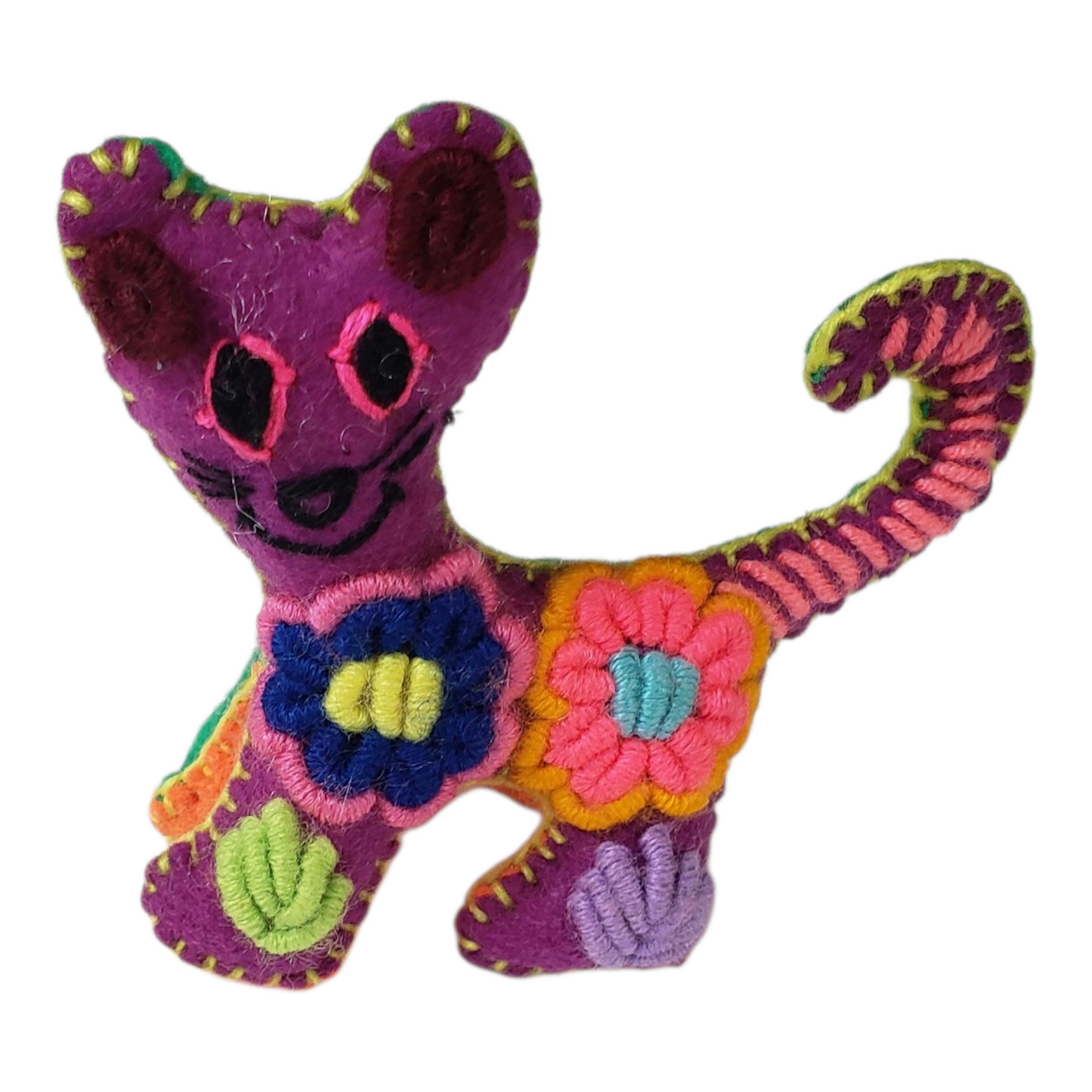 Mini Cat Animalitos Rococo Style Chiapas Mexico