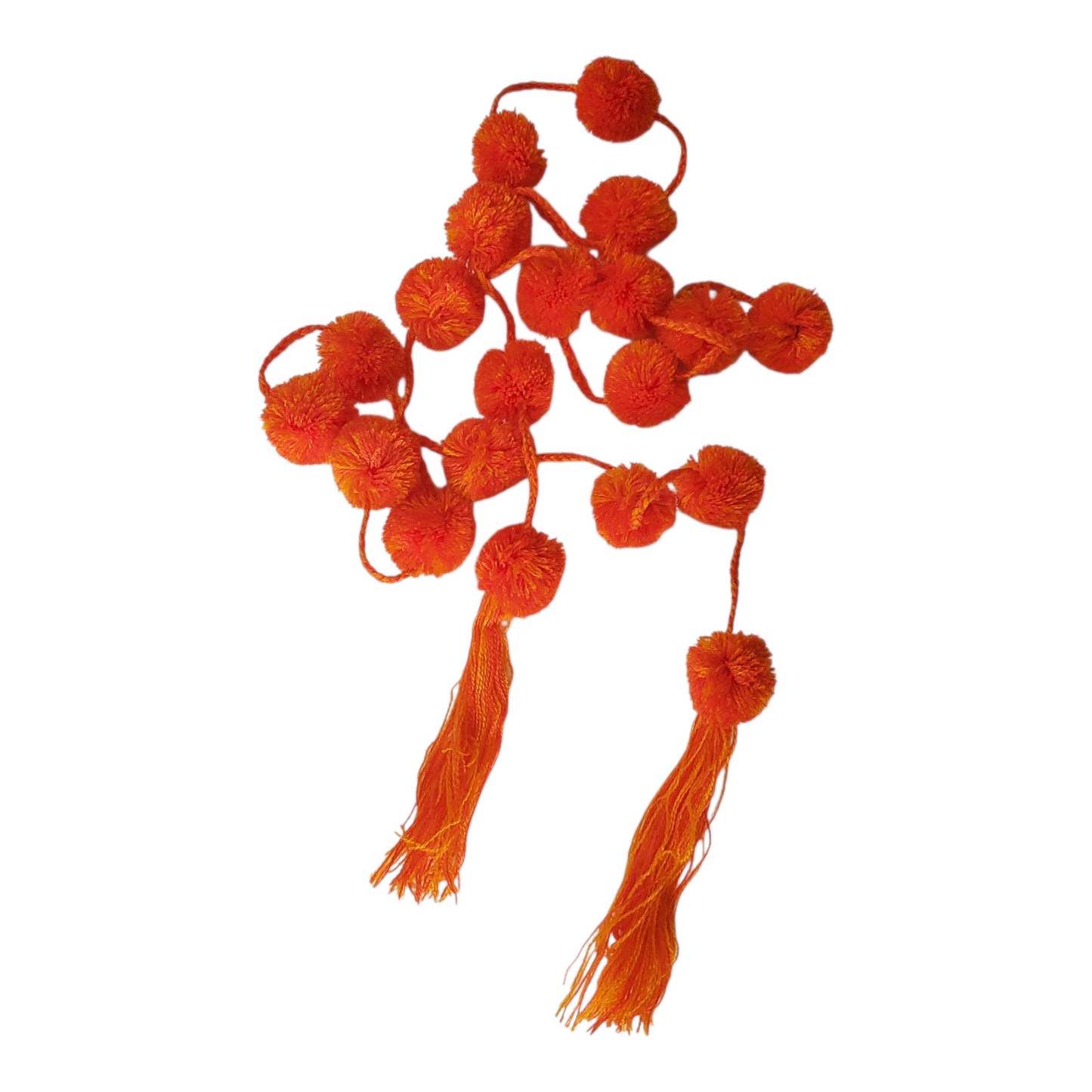 Cempasuchil Mexican Pom Pom Garland