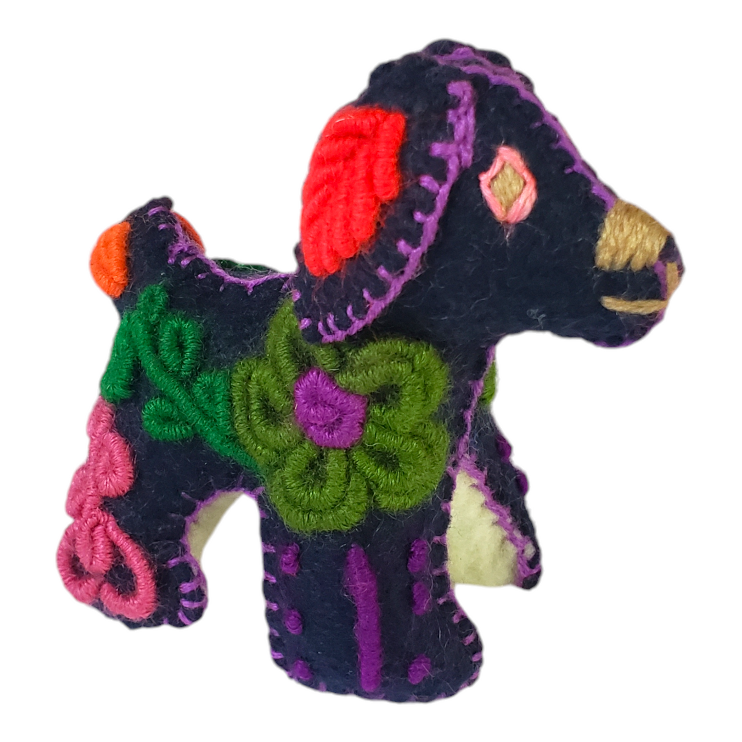 Mini Dog Animalito Rococo Style Chiapas Mexico