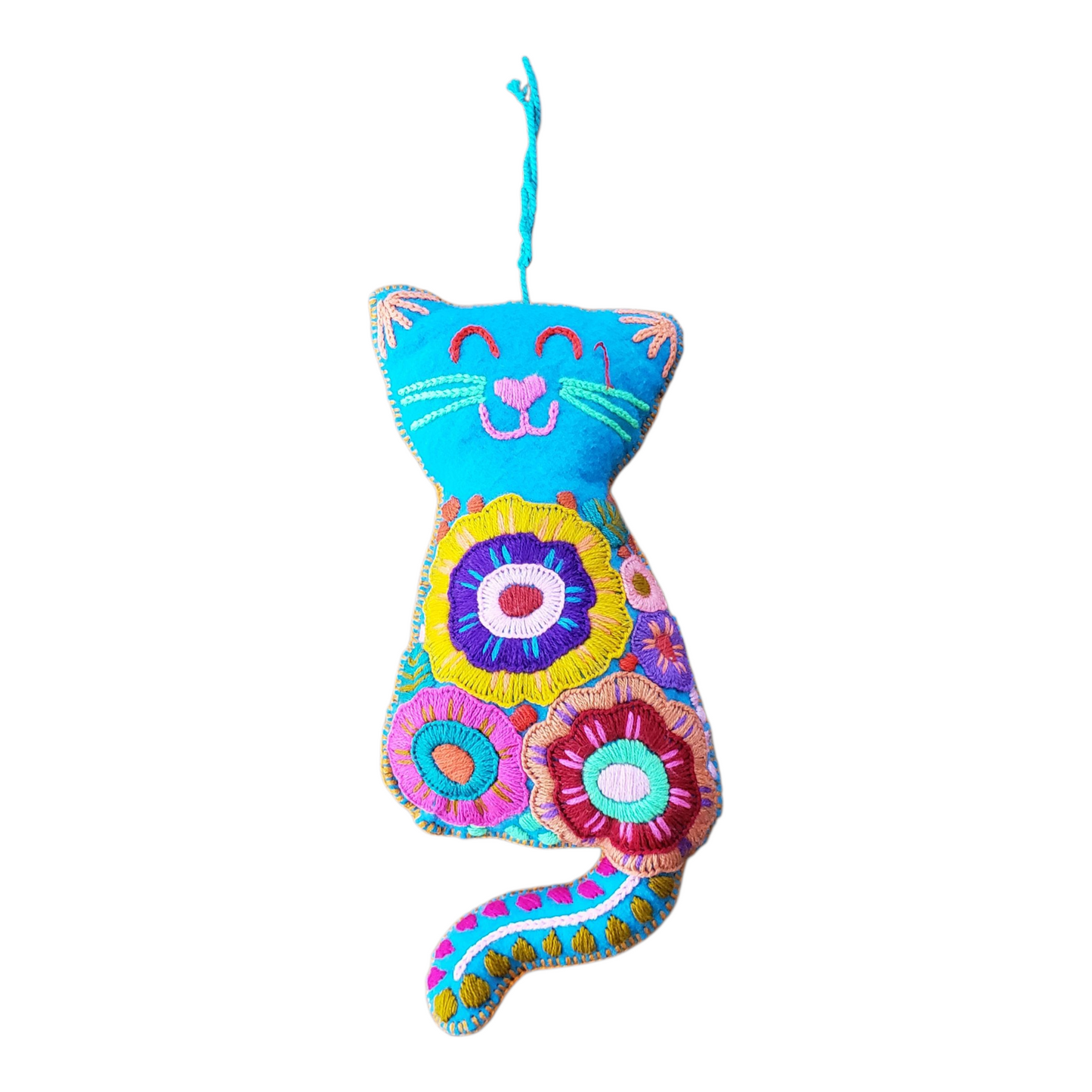 Hanging Cat Animalito from Chiapas, Mexico