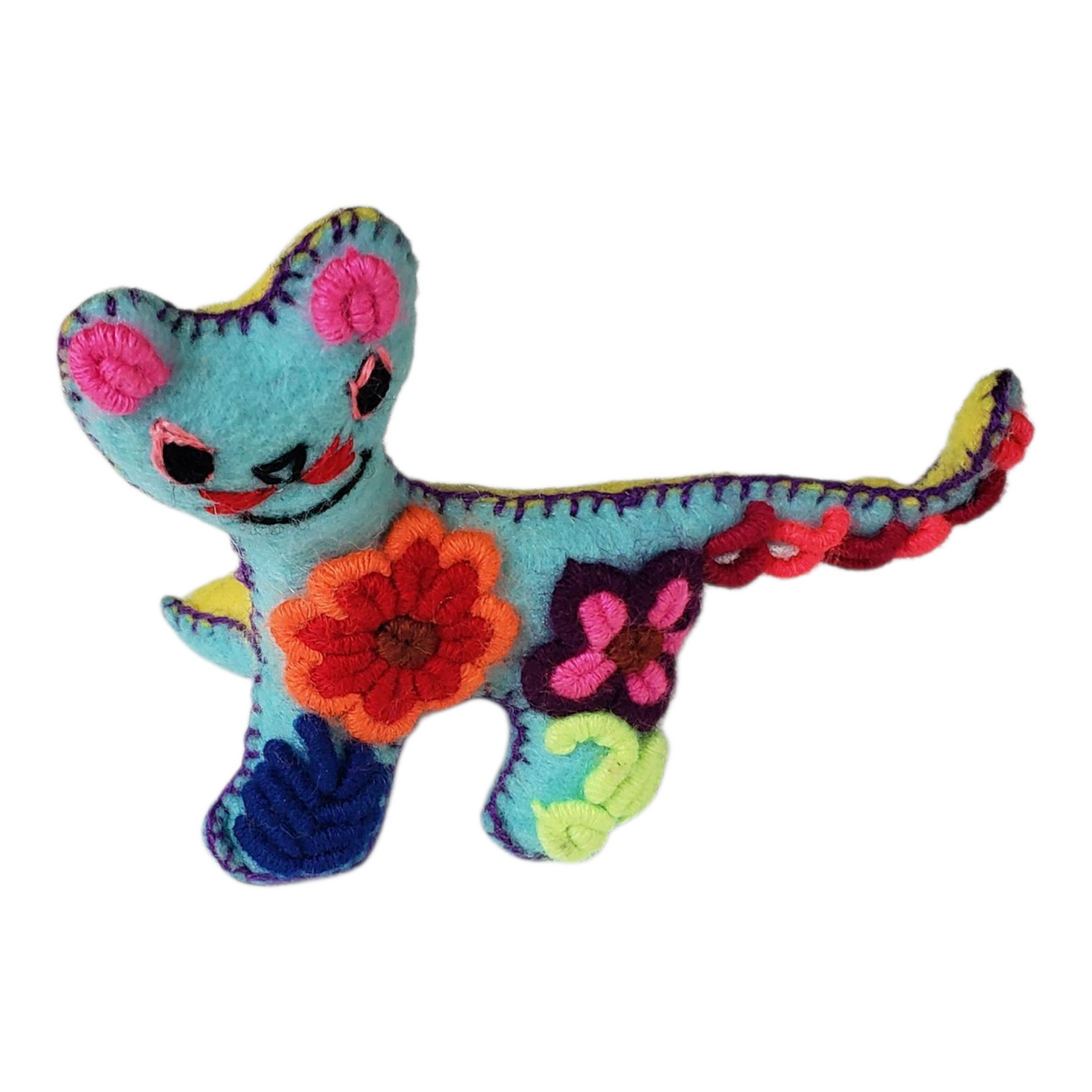 Mini Cat Animalitos Rococo Style Chiapas Mexico
