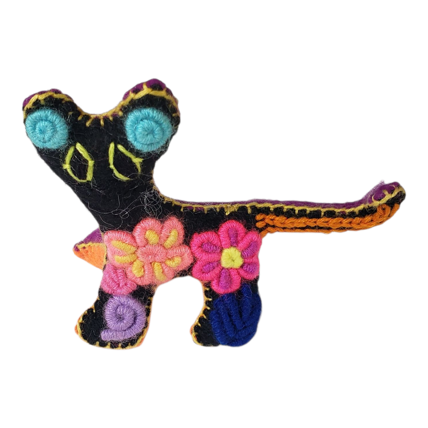 Mini Cat Animalitos Rococo Style Chiapas Mexico