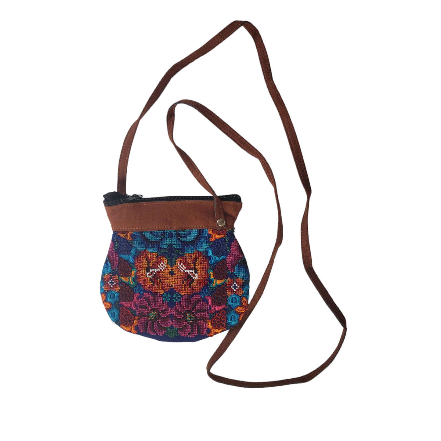 Needlepoint Small Crossbody Bag from Chiapas Mexico