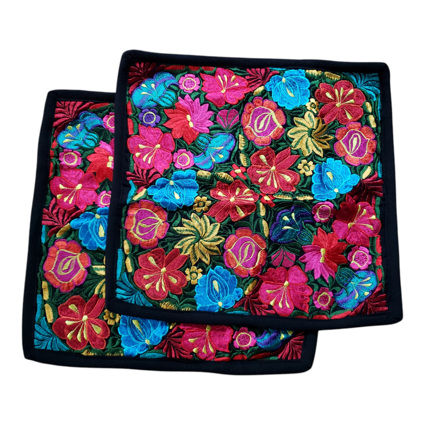 Mexican Pillow Cover Oaxaca Handmade Embroidered Decorative Pillow Case