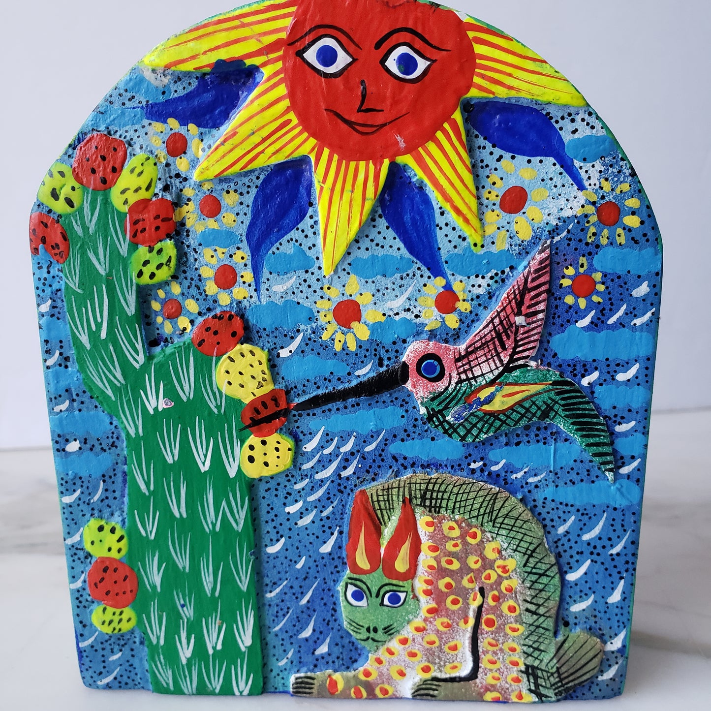 Napkin Holder 3D Hand Painted