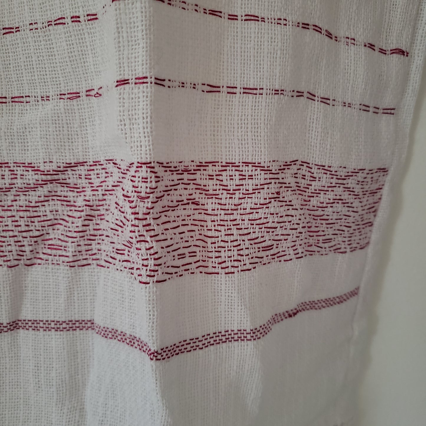 Handmade Woven Mexican Dove Bird Shirt from Oaxaca