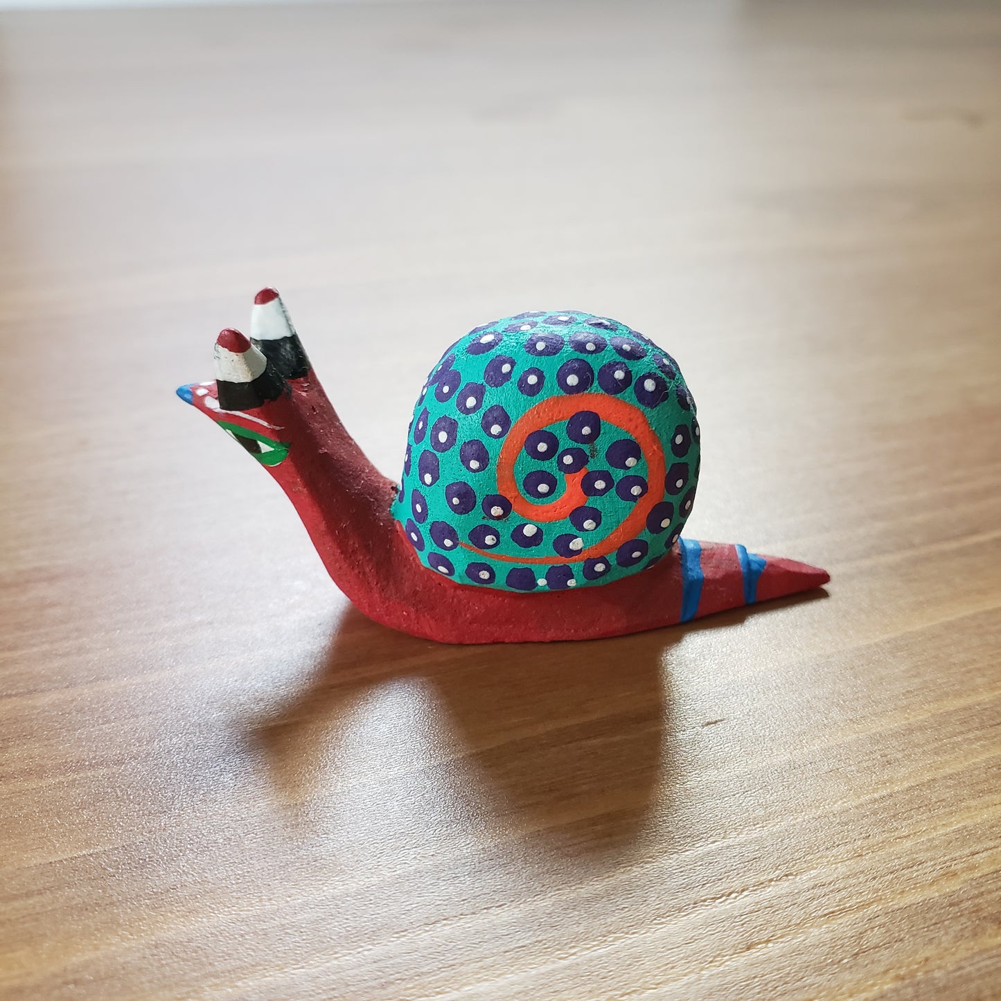 Snail Alebrije Oaxacan Wood Carving Folk Art