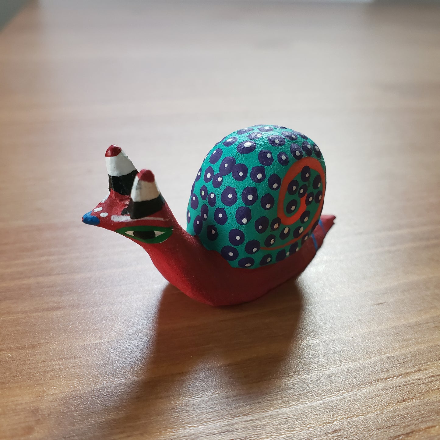 Snail Alebrije Oaxacan Wood Carving Folk Art