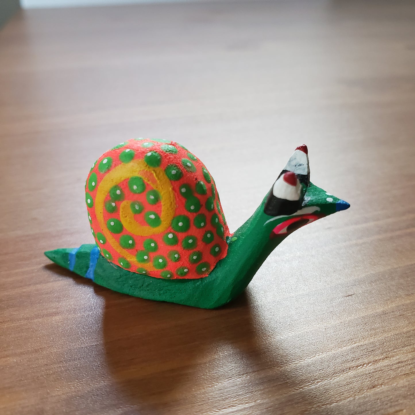 Snail Alebrije Oaxacan Wood Carving Folk Art