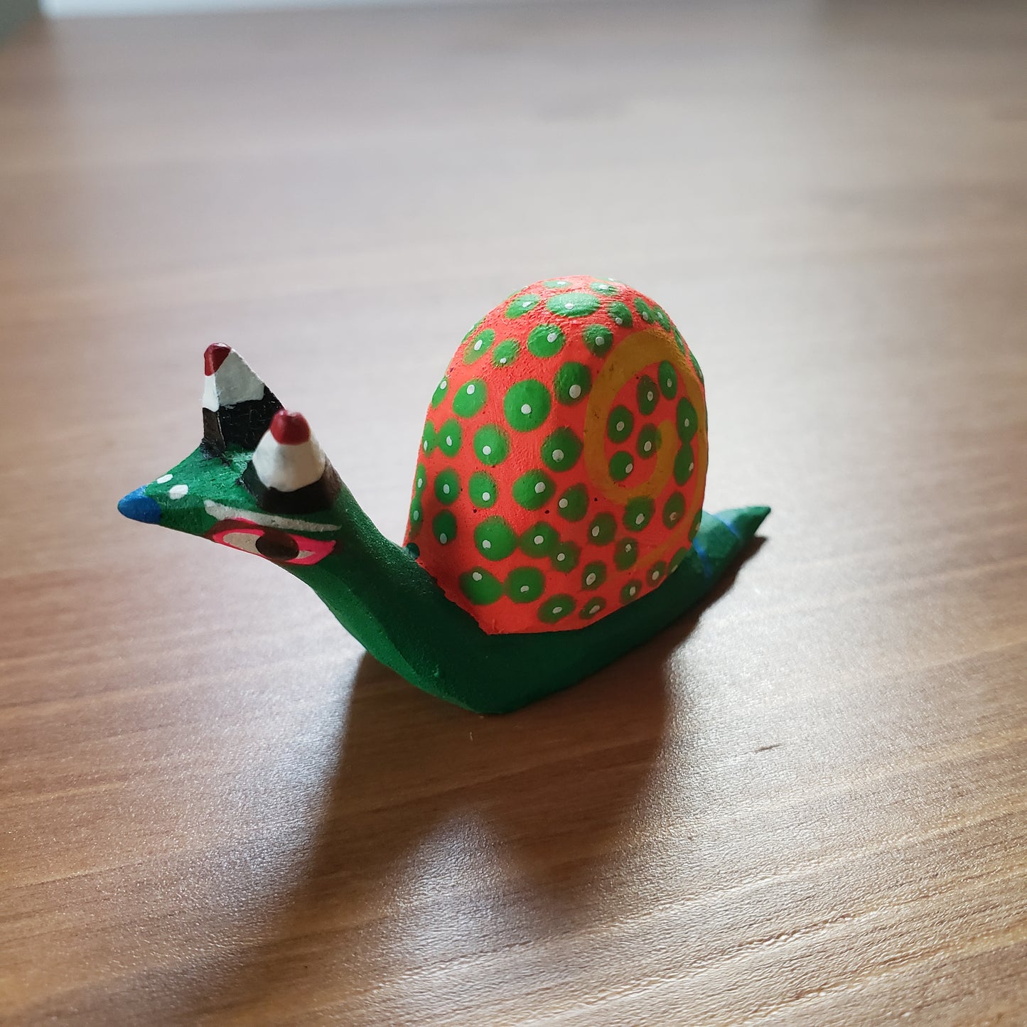 Snail Alebrije Oaxacan Wood Carving Folk Art