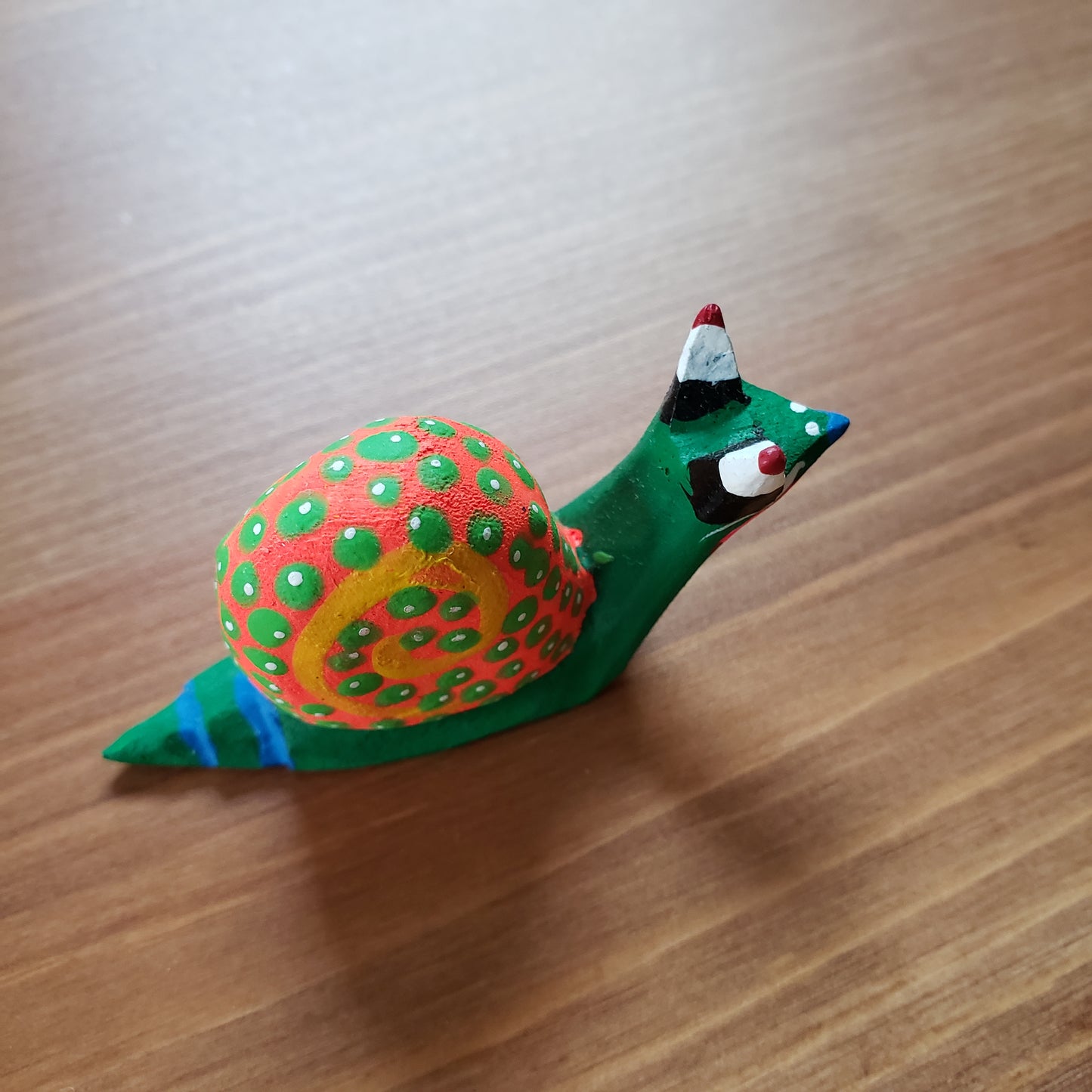Snail Alebrije Oaxacan Wood Carving Folk Art