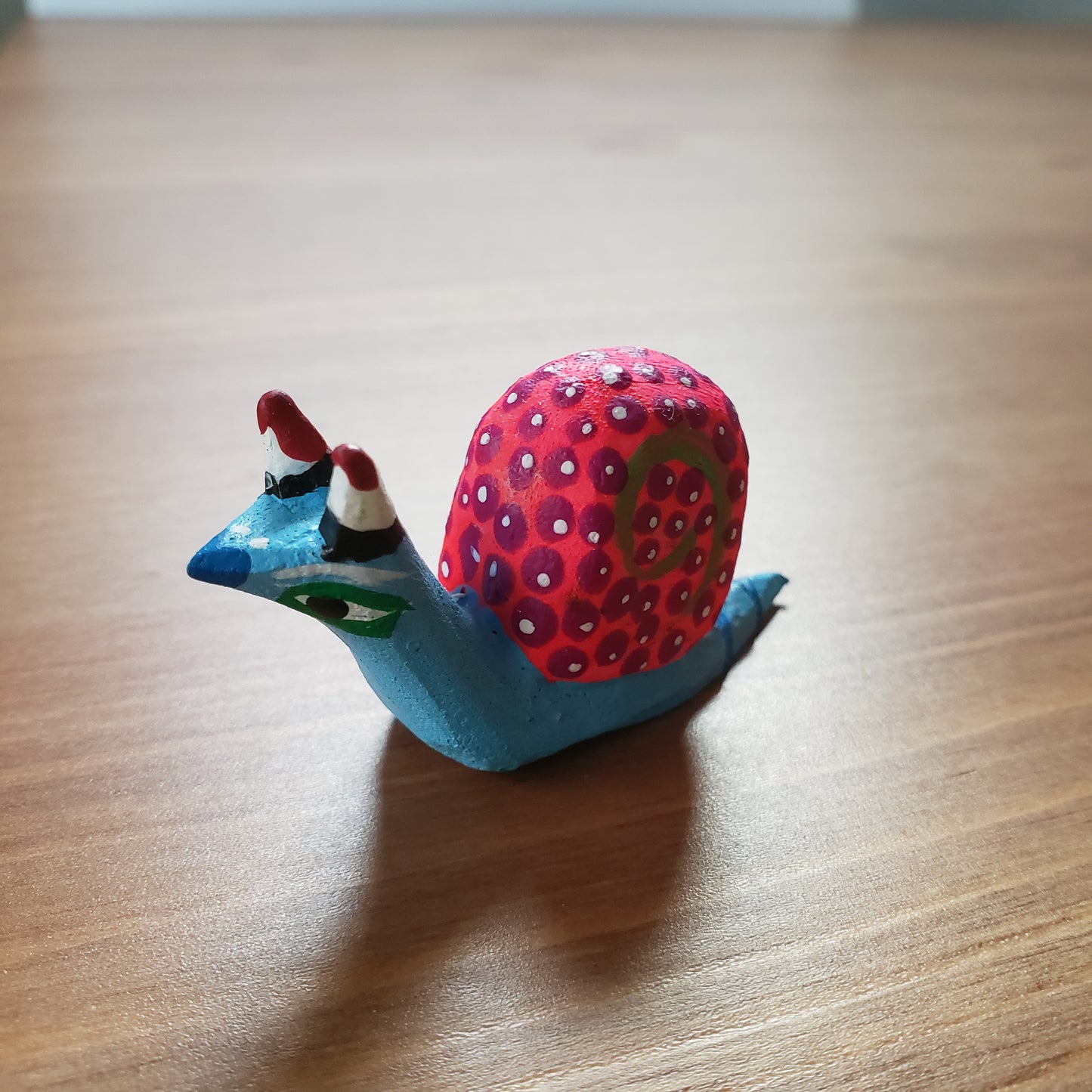 Snail Alebrije Oaxacan Wood Carving Folk Art