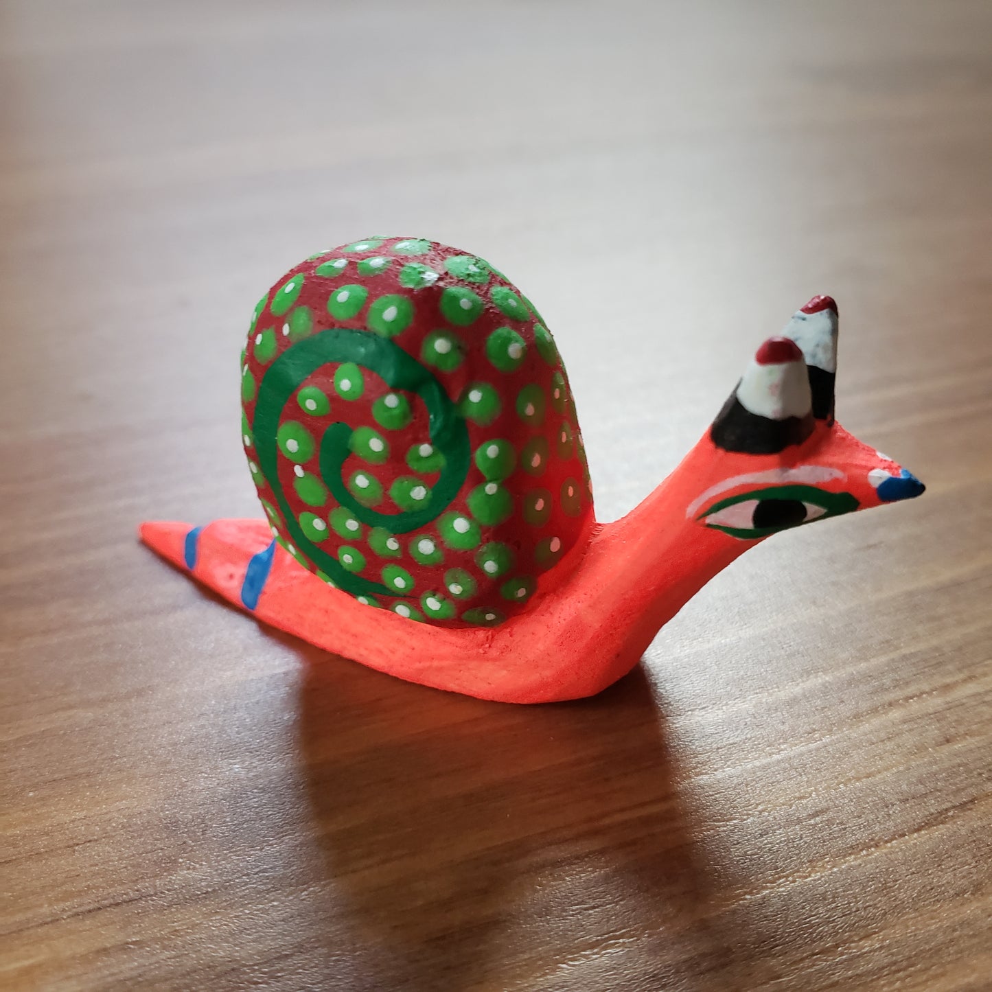 Snail Alebrije Oaxacan Wood Carving Folk Art