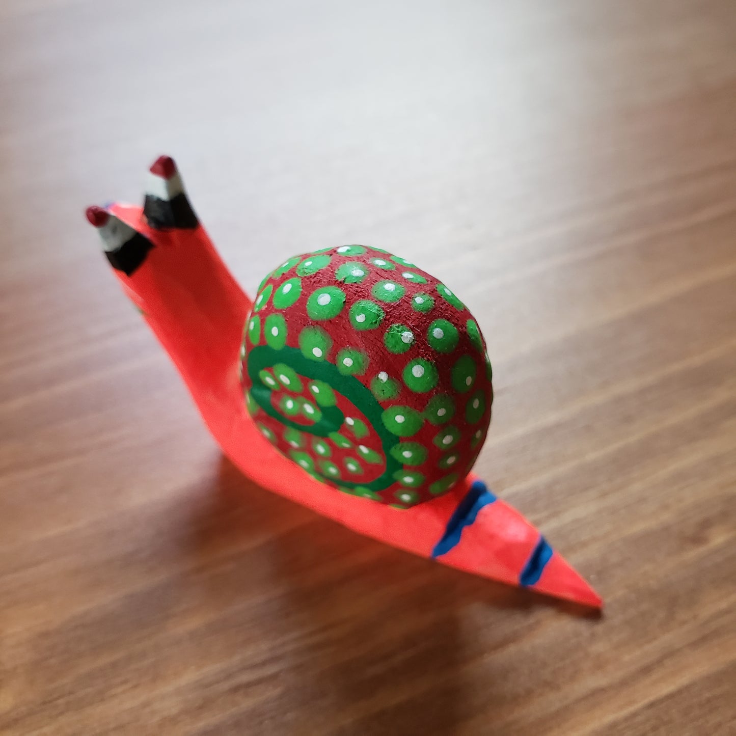 Snail Alebrije Oaxacan Wood Carving Folk Art
