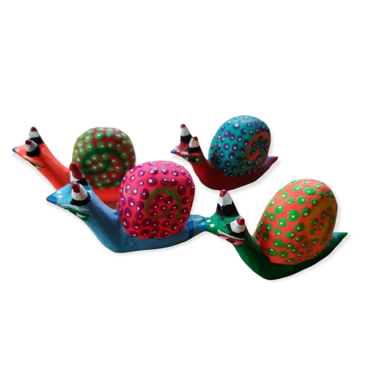 Snail Alebrije Oaxacan Wood Carving Folk Art