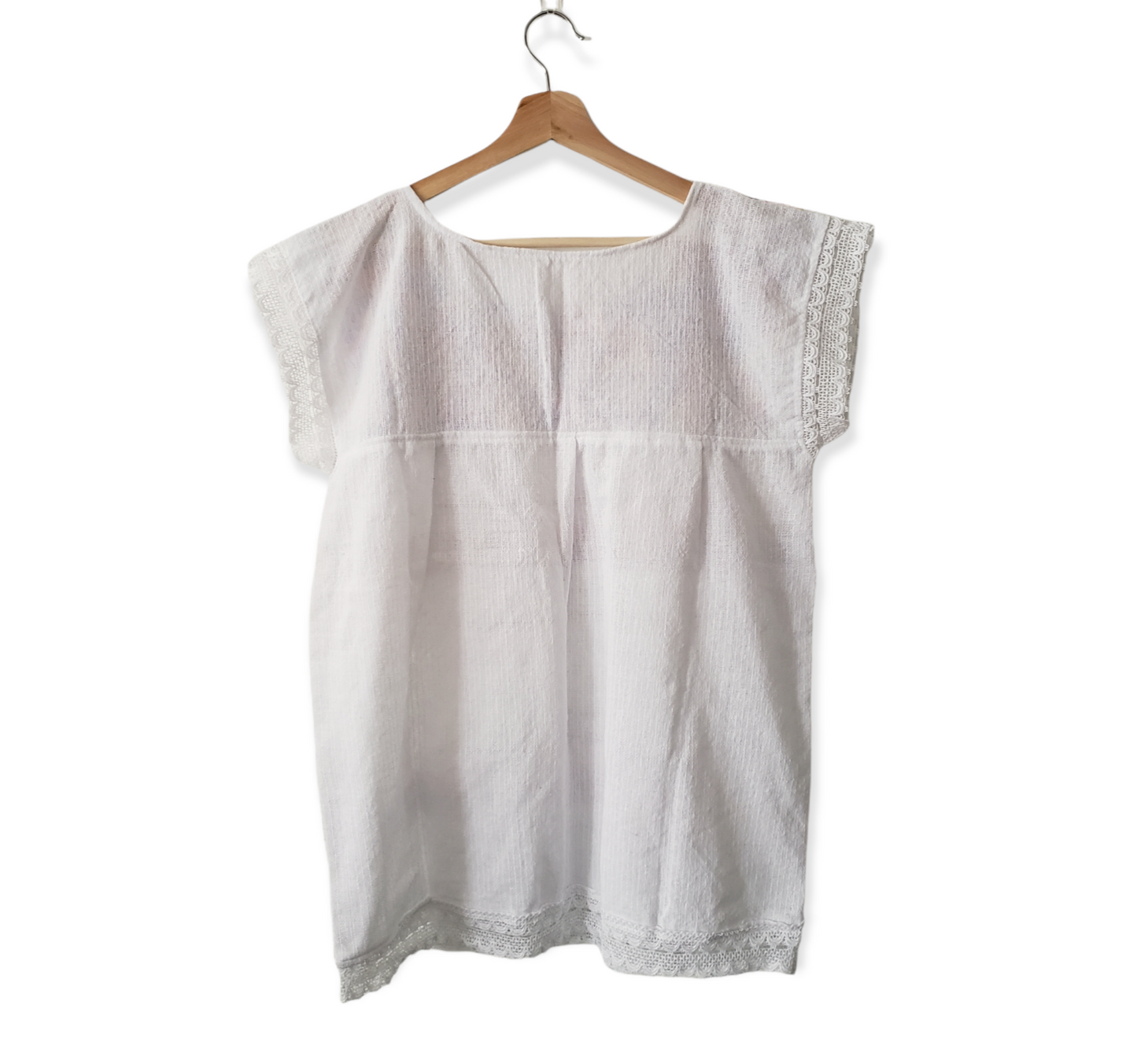 Handmade Woven Mexican Dove Bird Shirt from Oaxaca