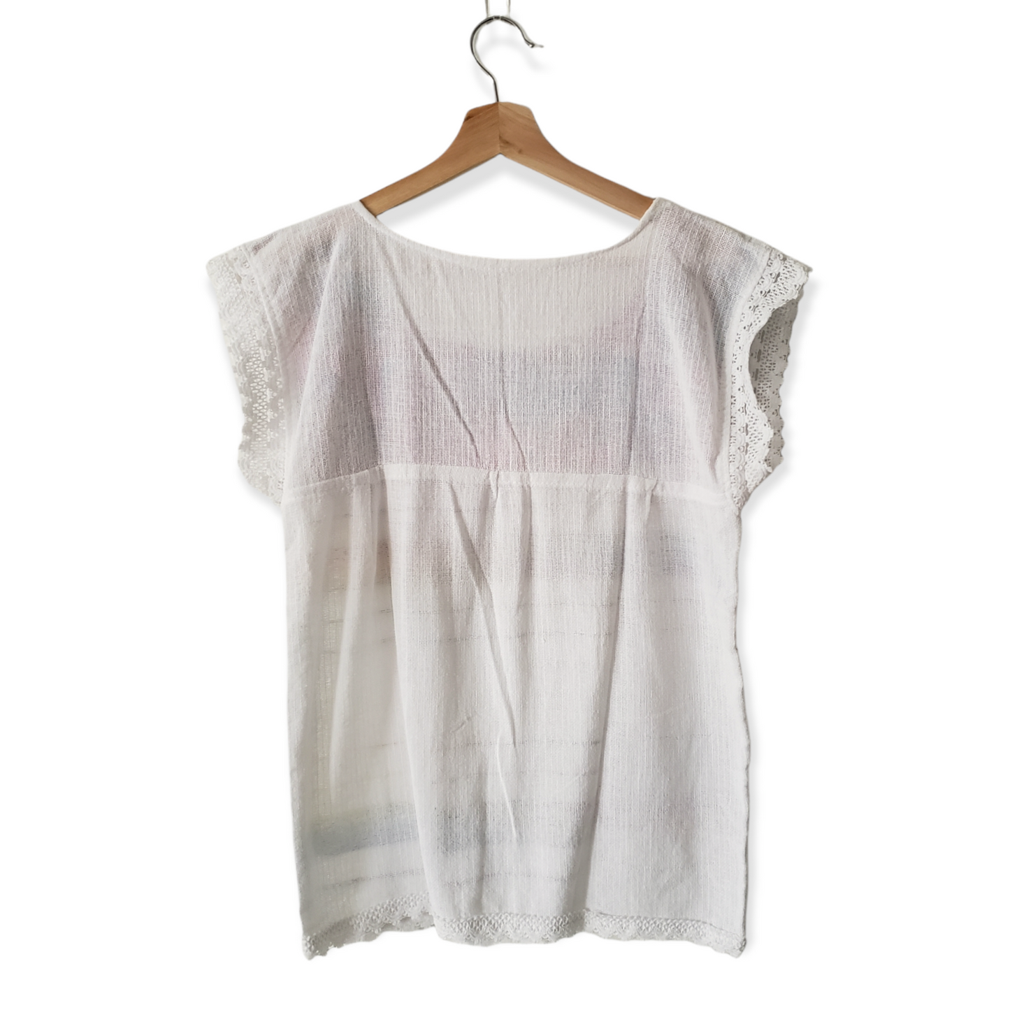 Handmade Woven Mexican Dove Bird Shirt from Oaxaca