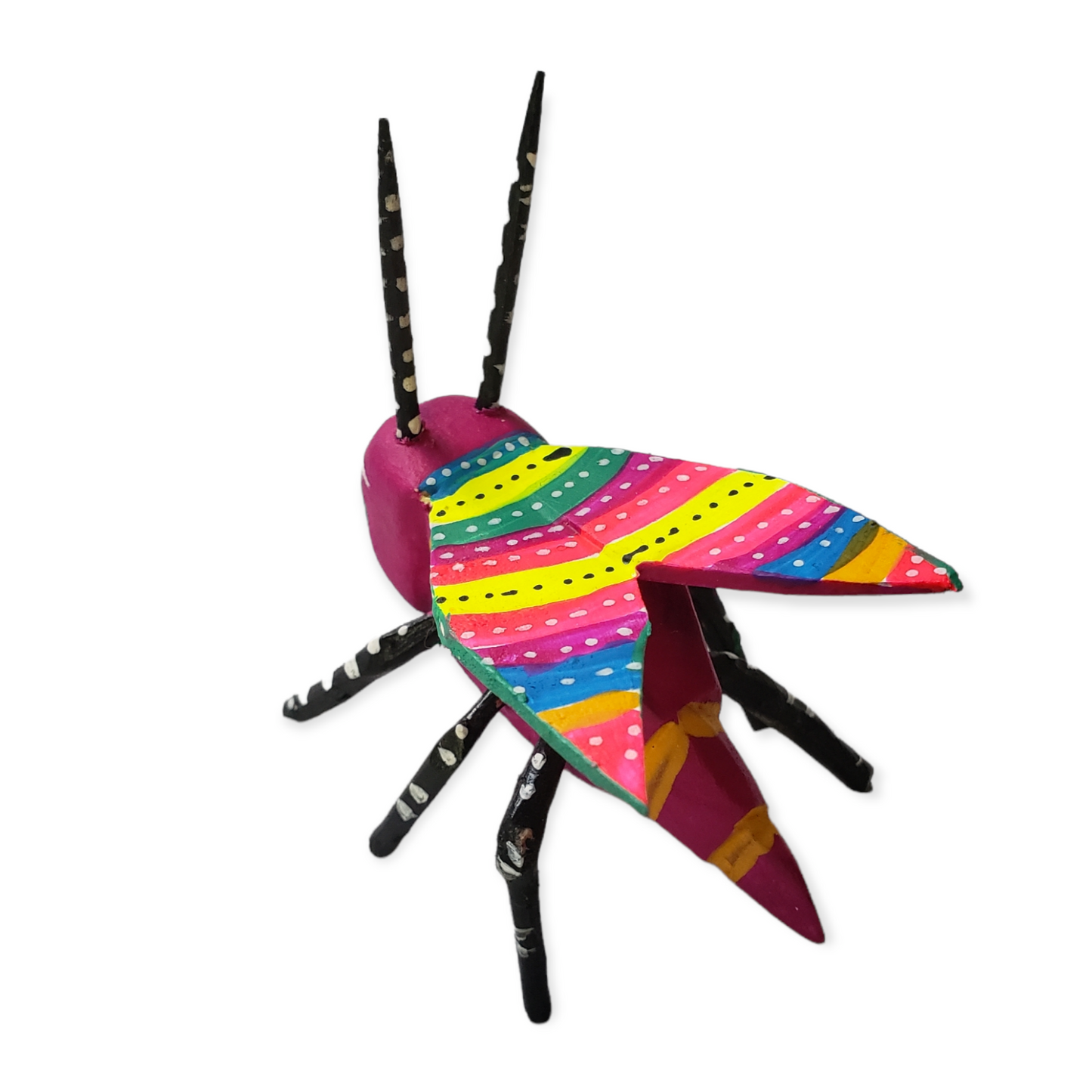 Mosca Fly Alebrije Mexican Wood-carving Oaxacan Folk Art