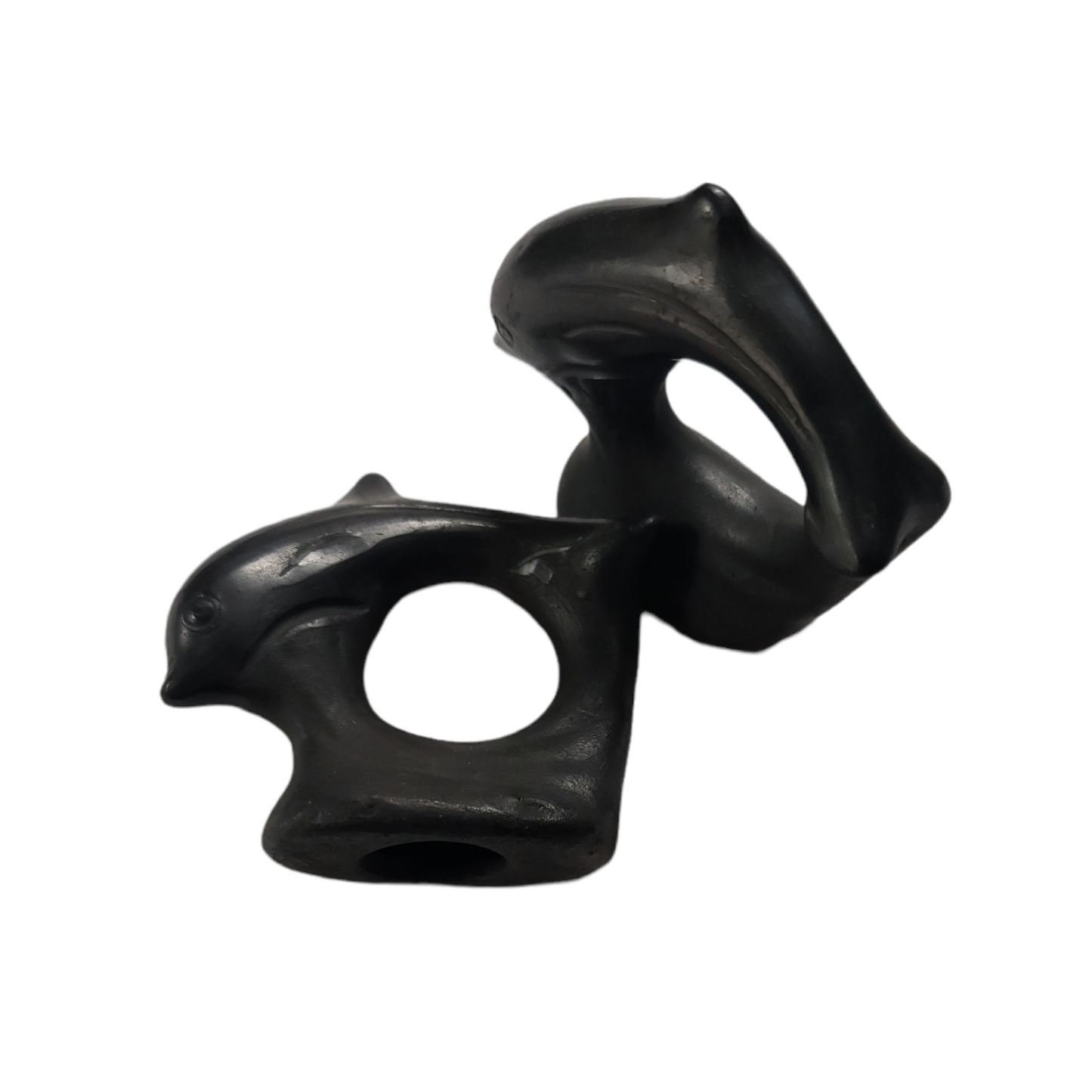 Barro Negro Dolphin Figurine from Oaxaca Mexico