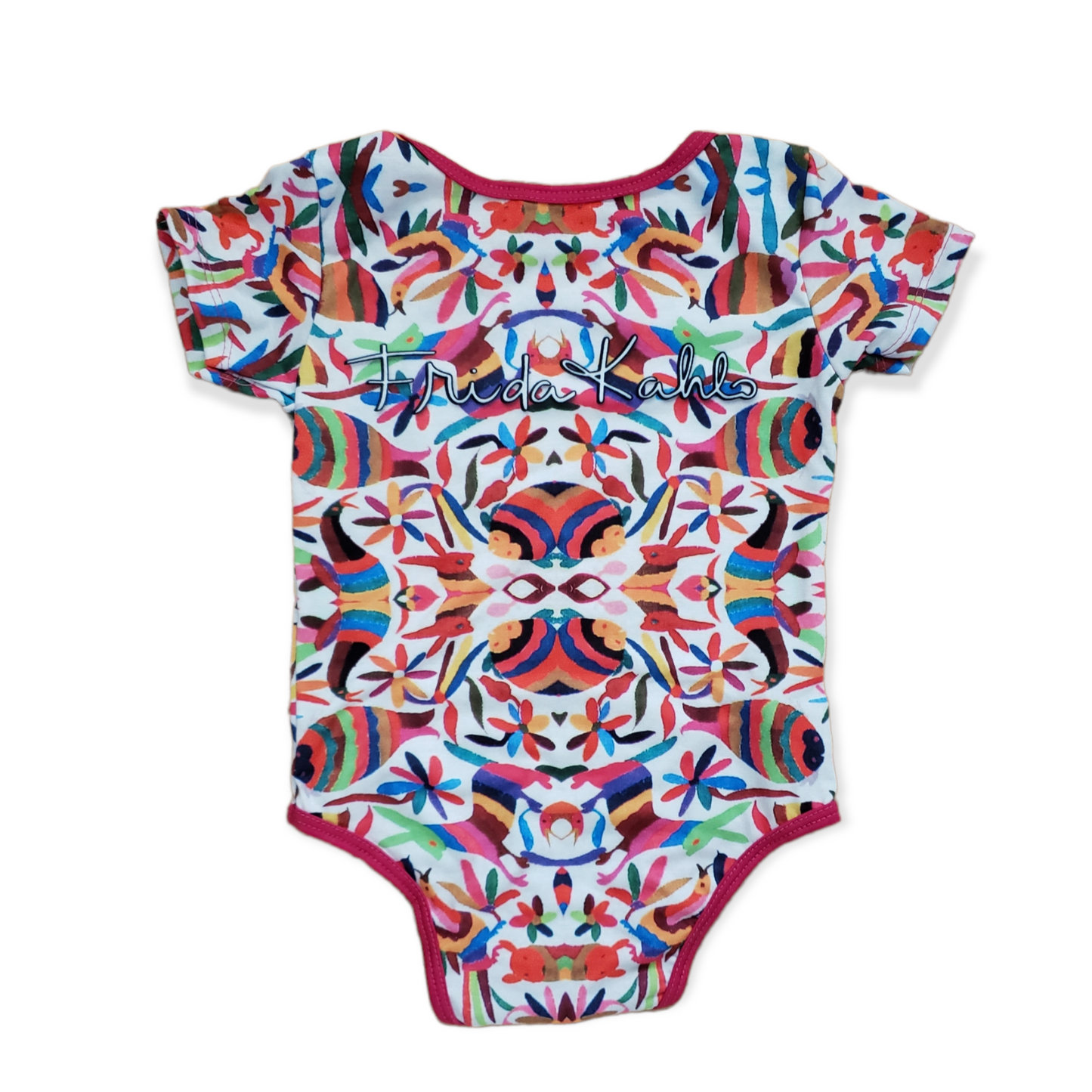 Frida Kahlo Cartoon Baby Bodysuit Otomi