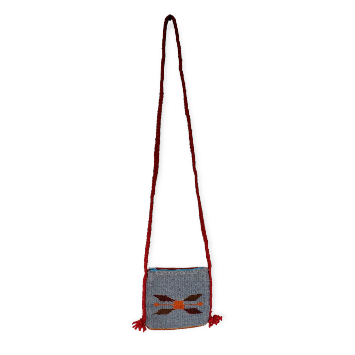 Woven Small Bag with Two Patterns