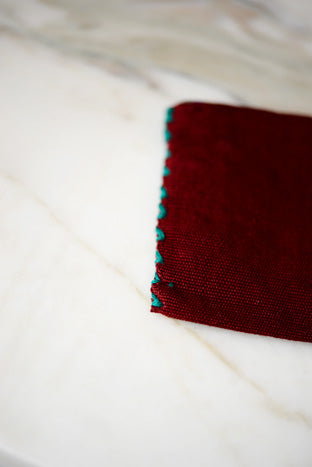 Embroidered Mexican Coin Purse - handmade in Chiapas - The Little Pueblo