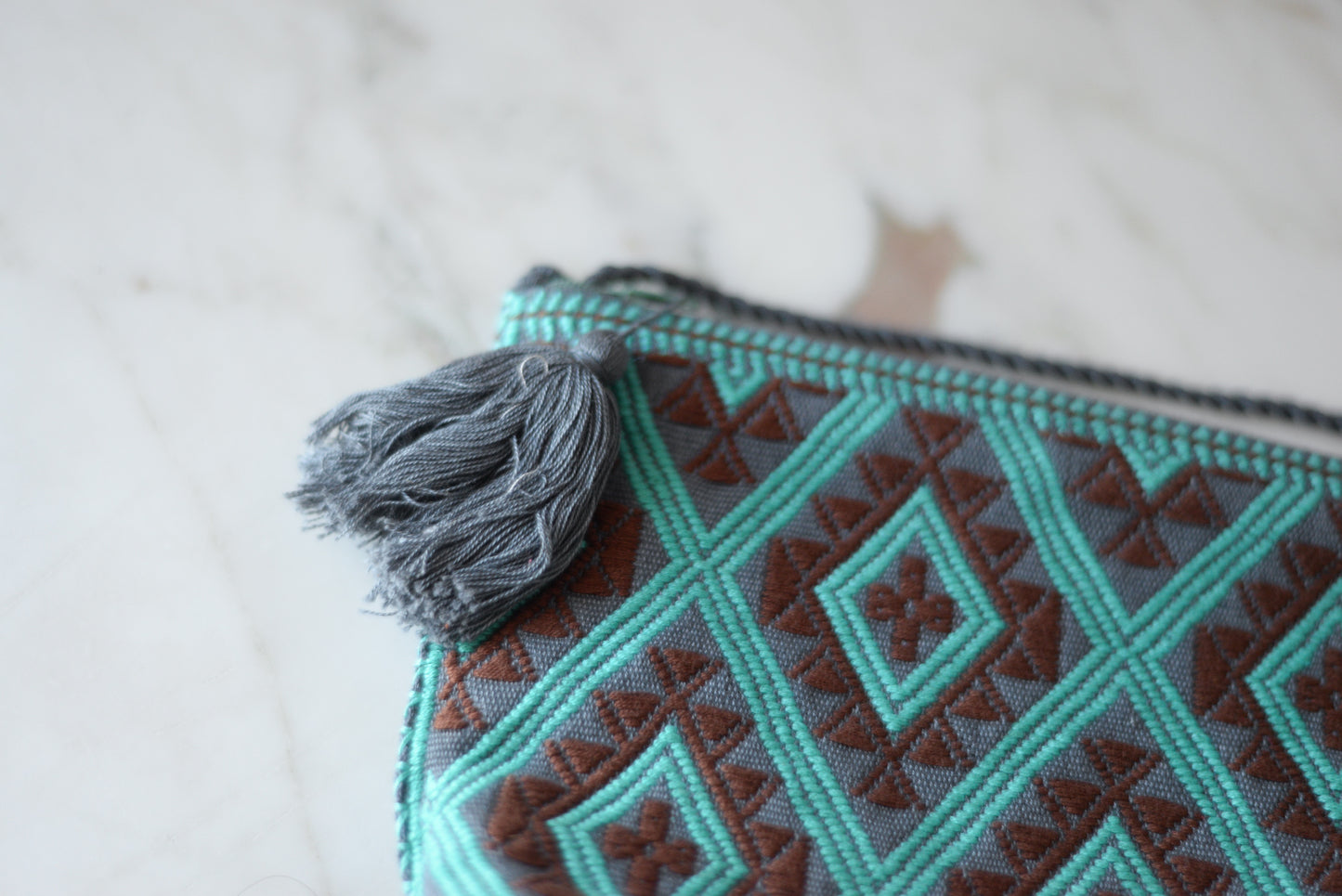 Mayan Embroidered Purse from Chiapas with Tassel - The Little Pueblo