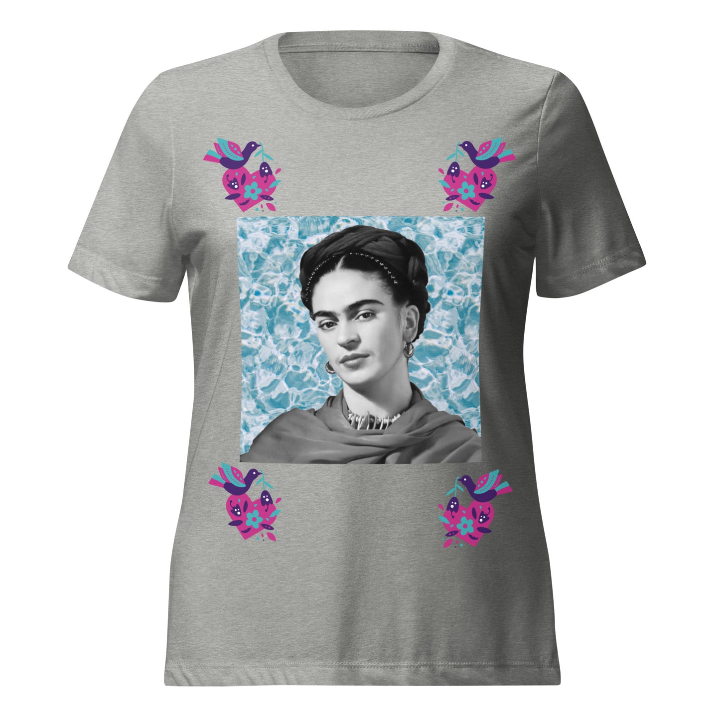 Frida Kahlo Women’s relaxed tri-blend t-shirt