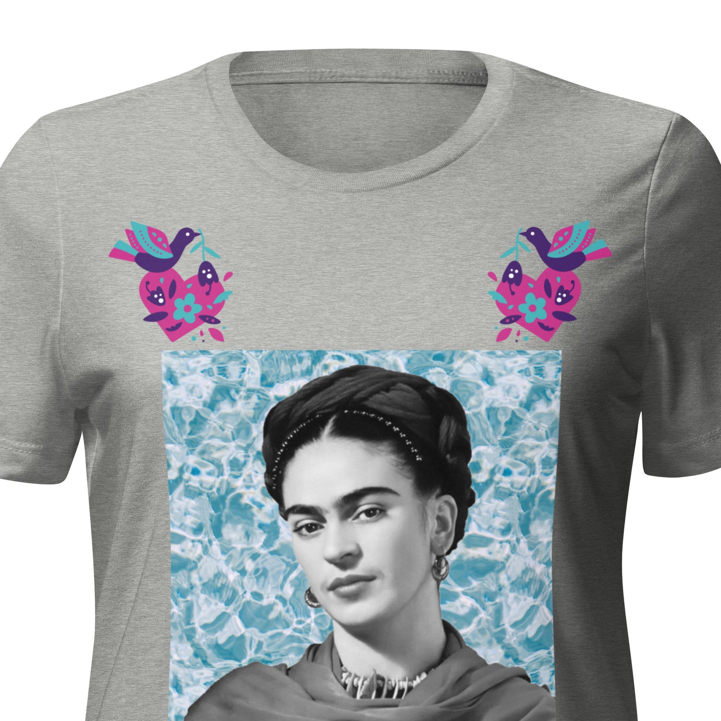 Frida Kahlo Women’s relaxed tri-blend t-shirt