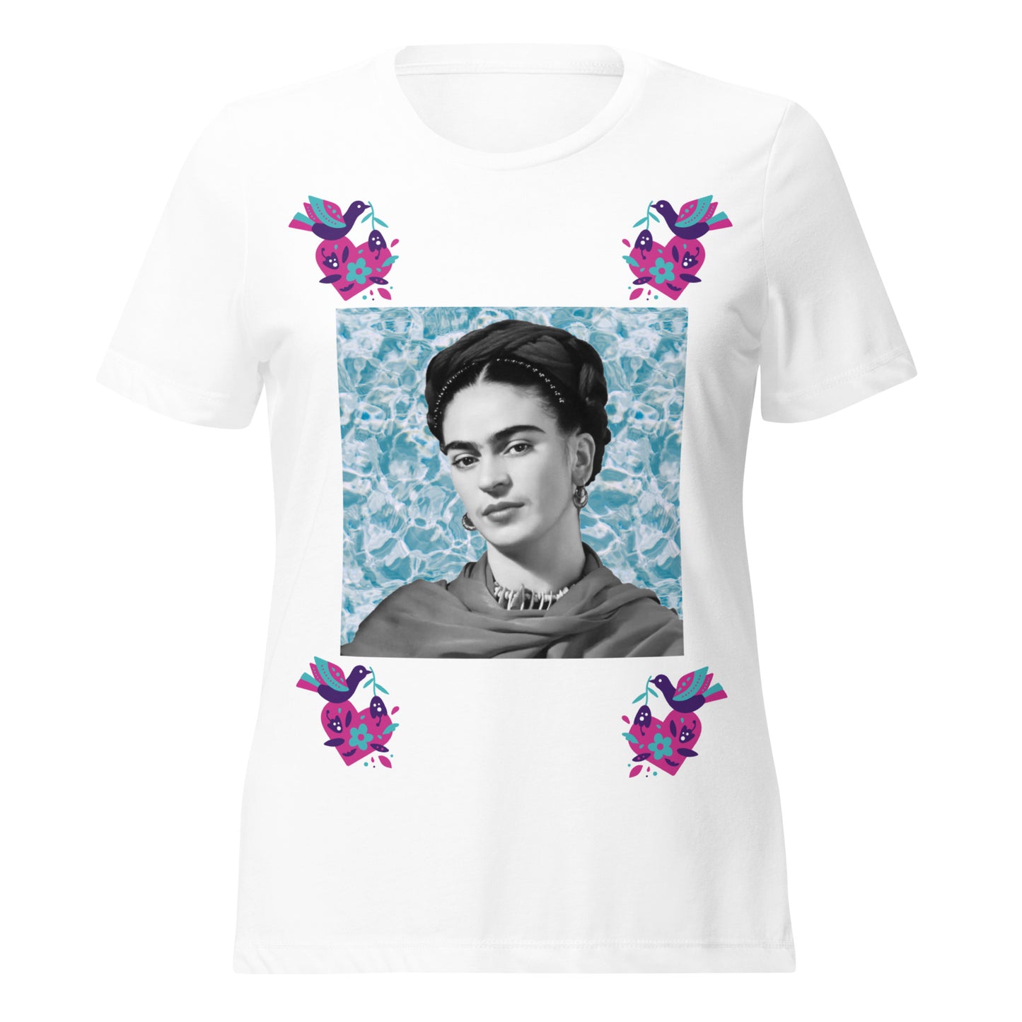 Frida Kahlo Women’s relaxed tri-blend t-shirt