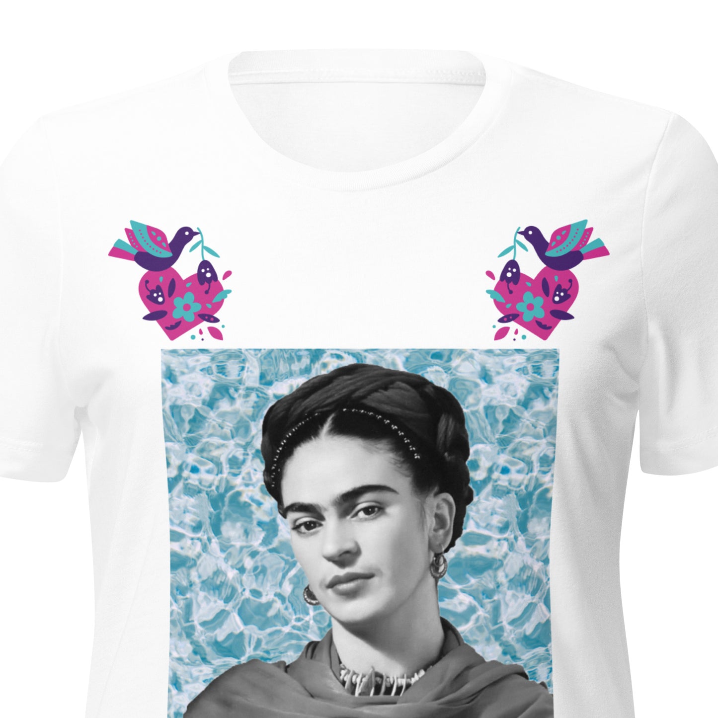 Frida Kahlo Women’s relaxed tri-blend t-shirt