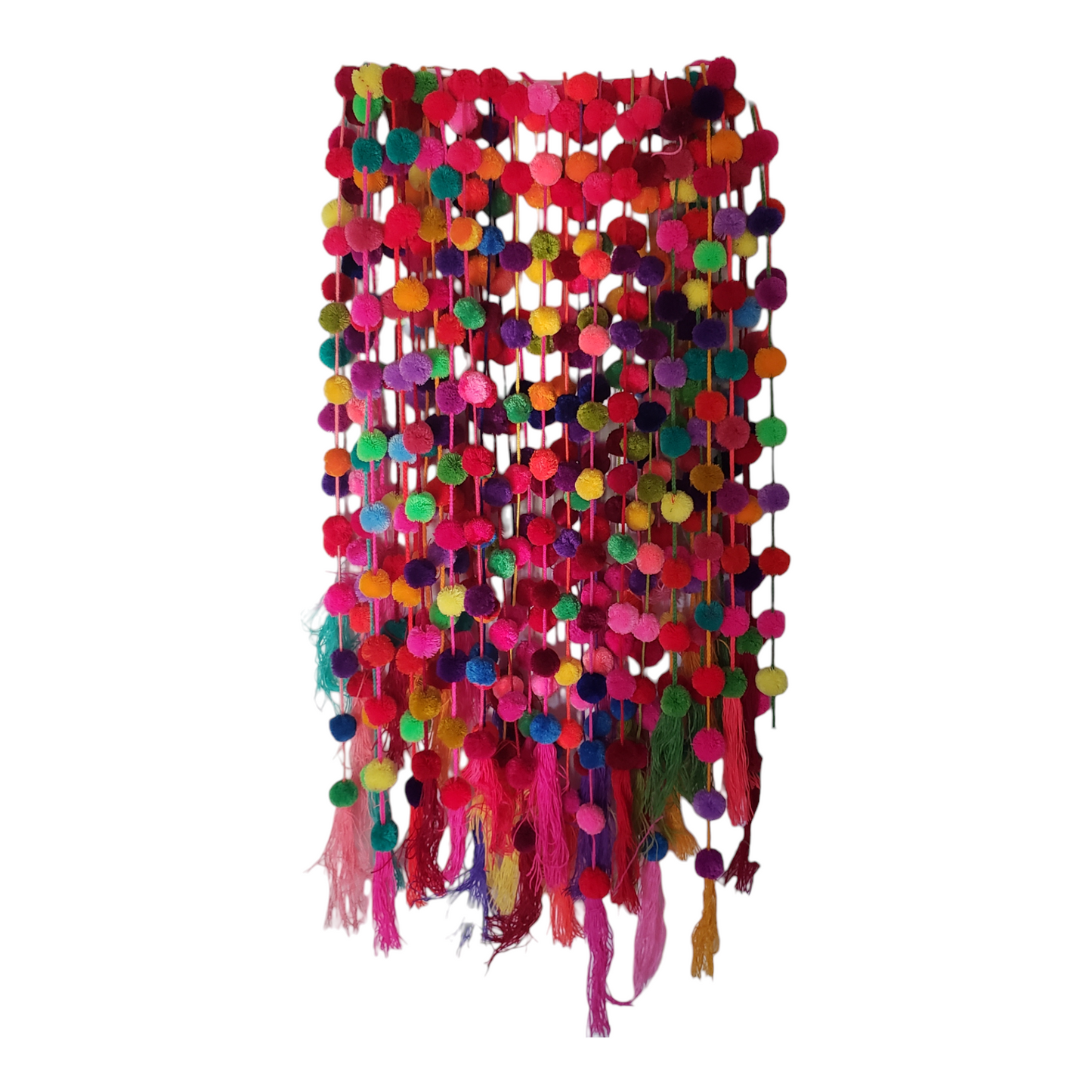 Mexican Pom Pom Garland Colorful