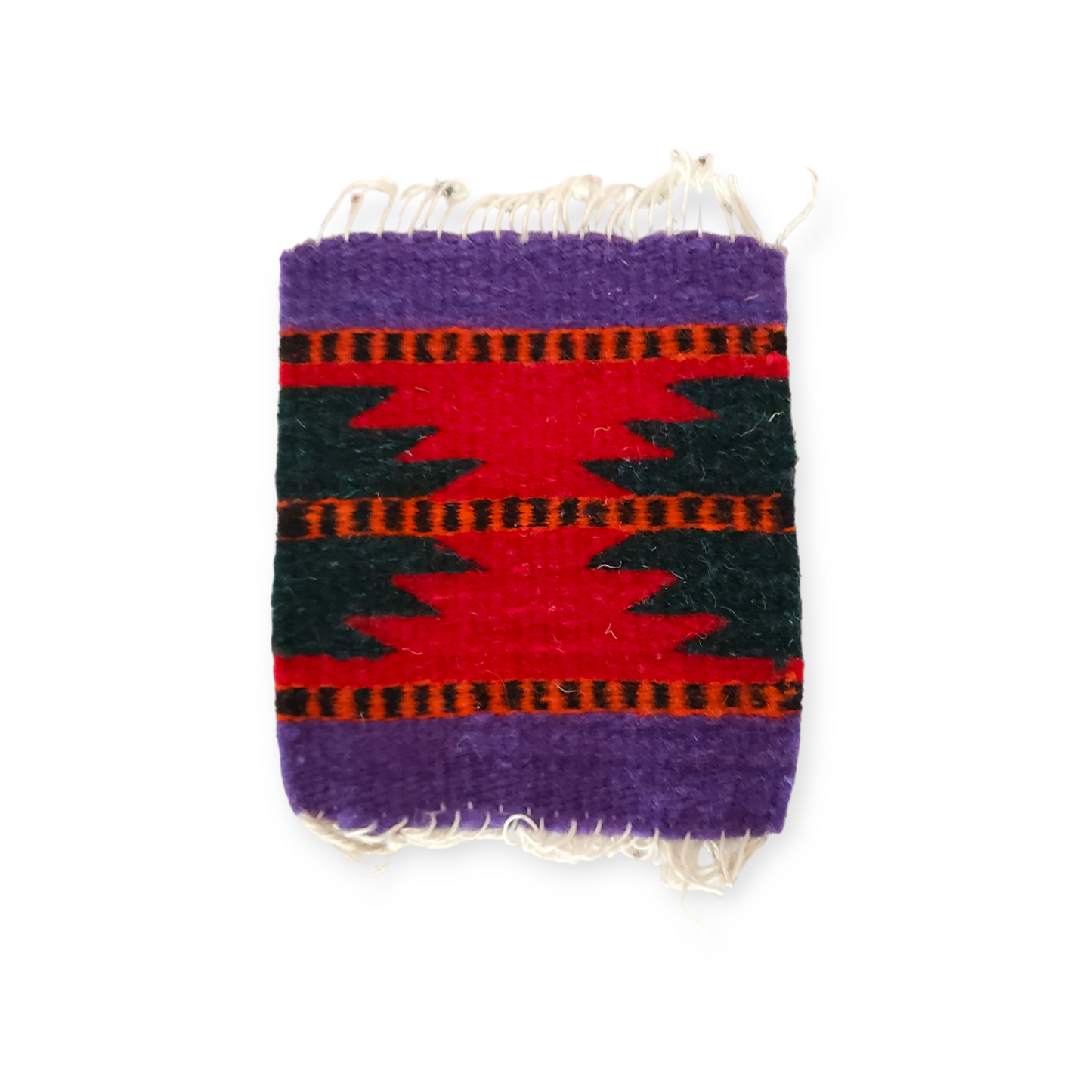 Set of two Coaster Zapotec Wool Hand Woven