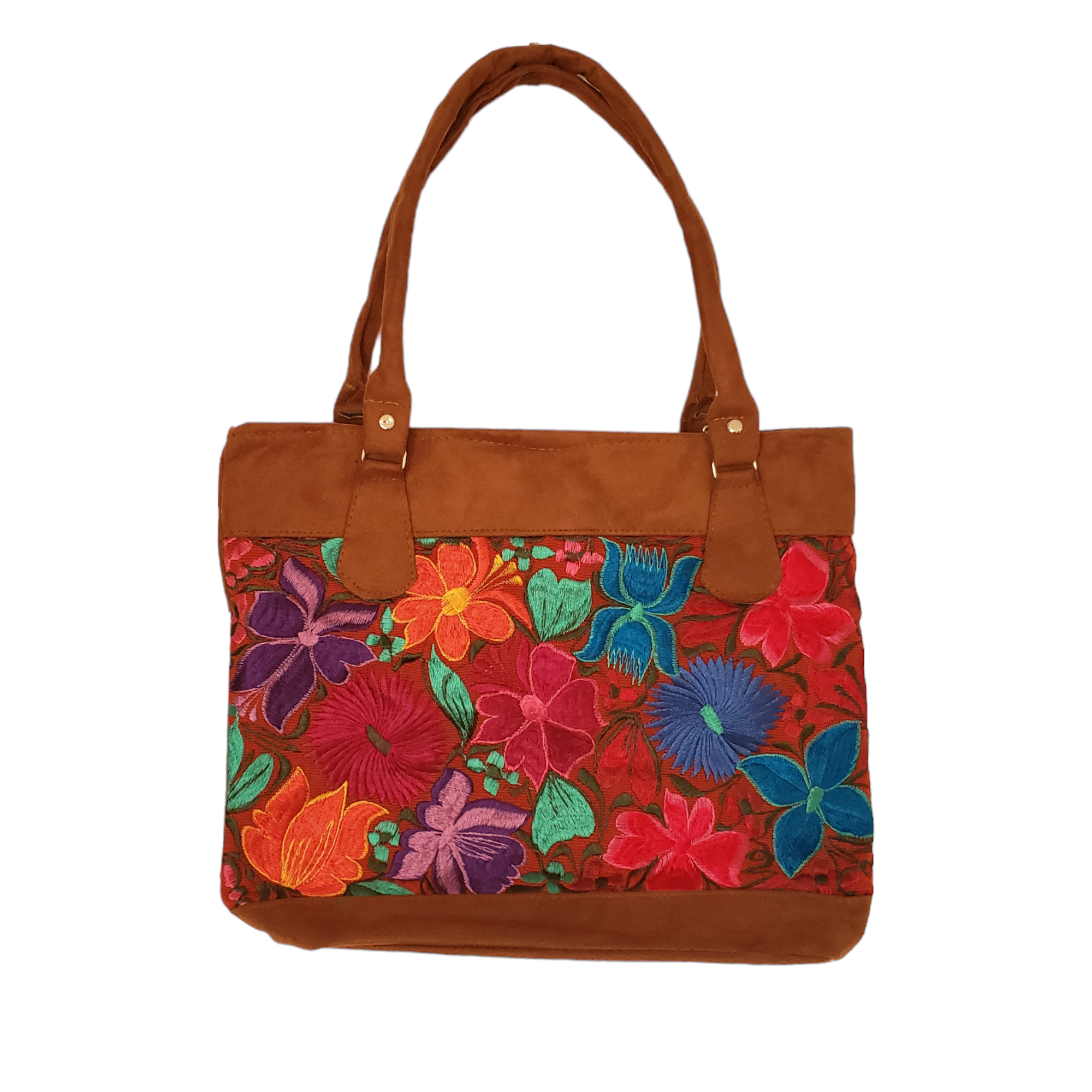 Embroidery Handbags Women Small Bag Shopper Purse (Multicolor) | purse|  clutch| handbag|