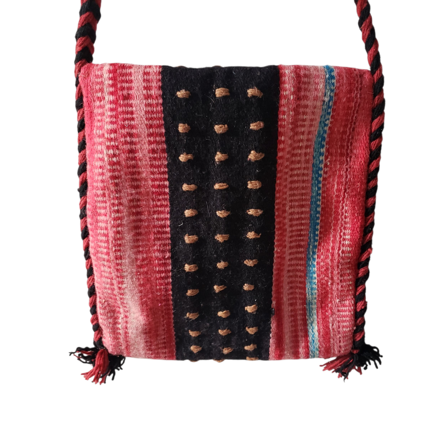Red Zapotec Purse Teotitlan del Valle