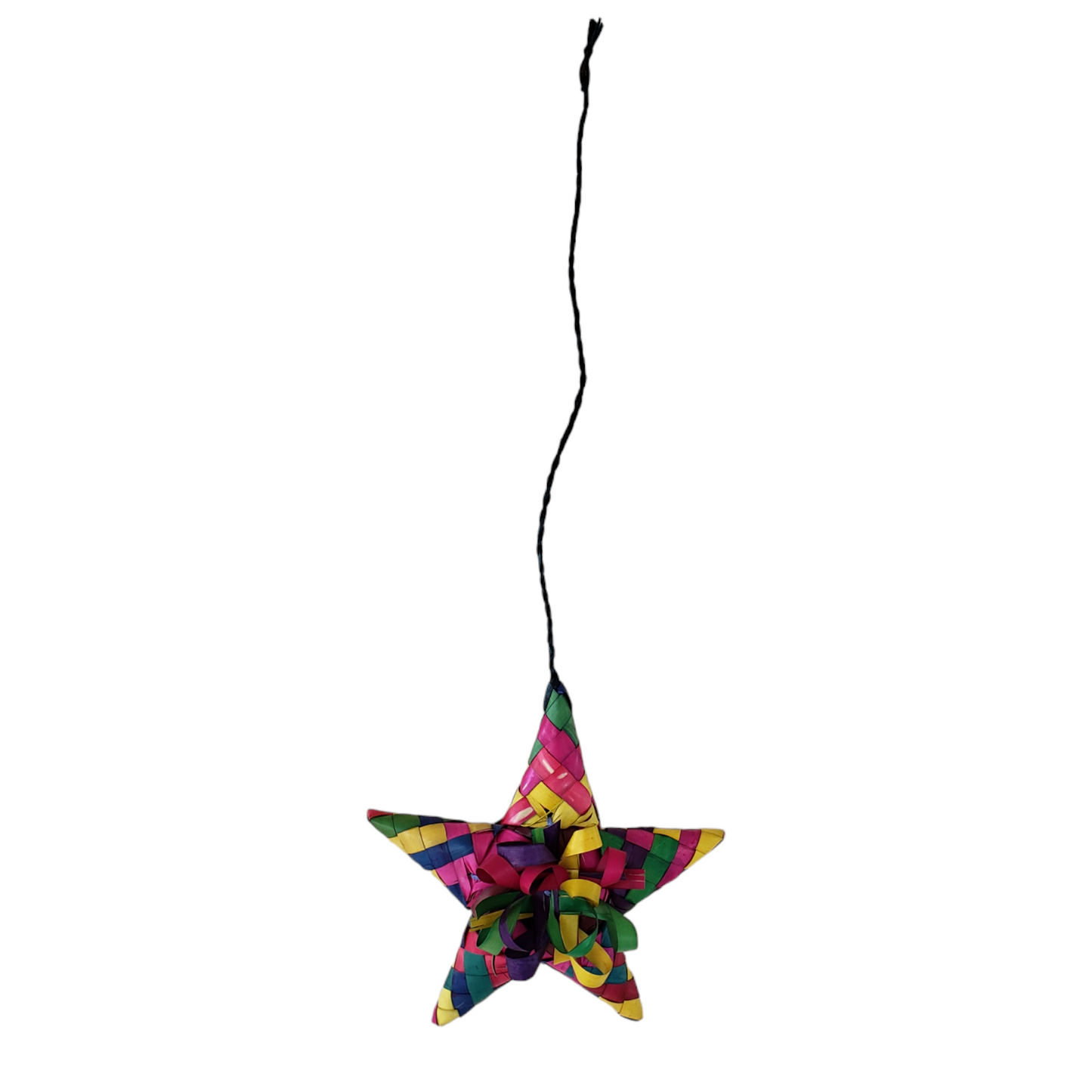 Mexican Christmas Star Woven Palm Ornament