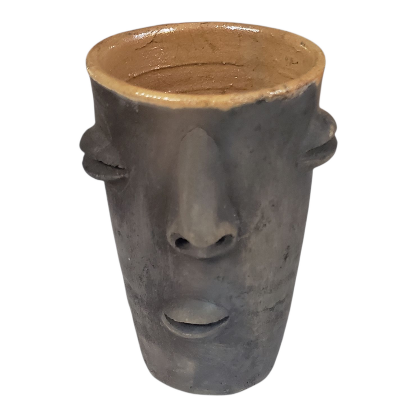 Barro Face Vase from Oaxaca, Mexico